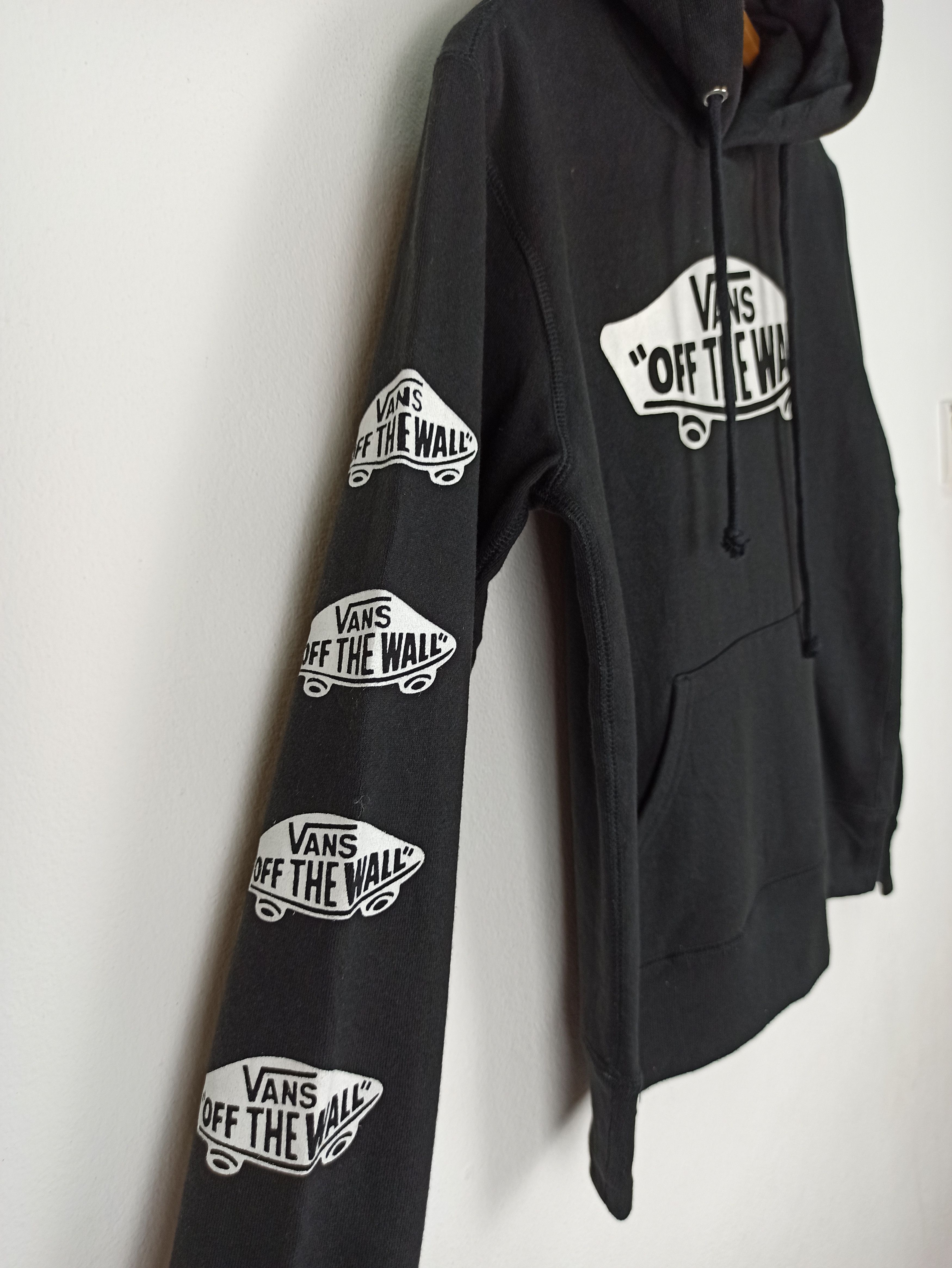 Vans Rare Vans Skateboard Hoodie Big Logo Side Logo (c47) Size US S / EU 44-46 / 1 - 2 Thumbnail