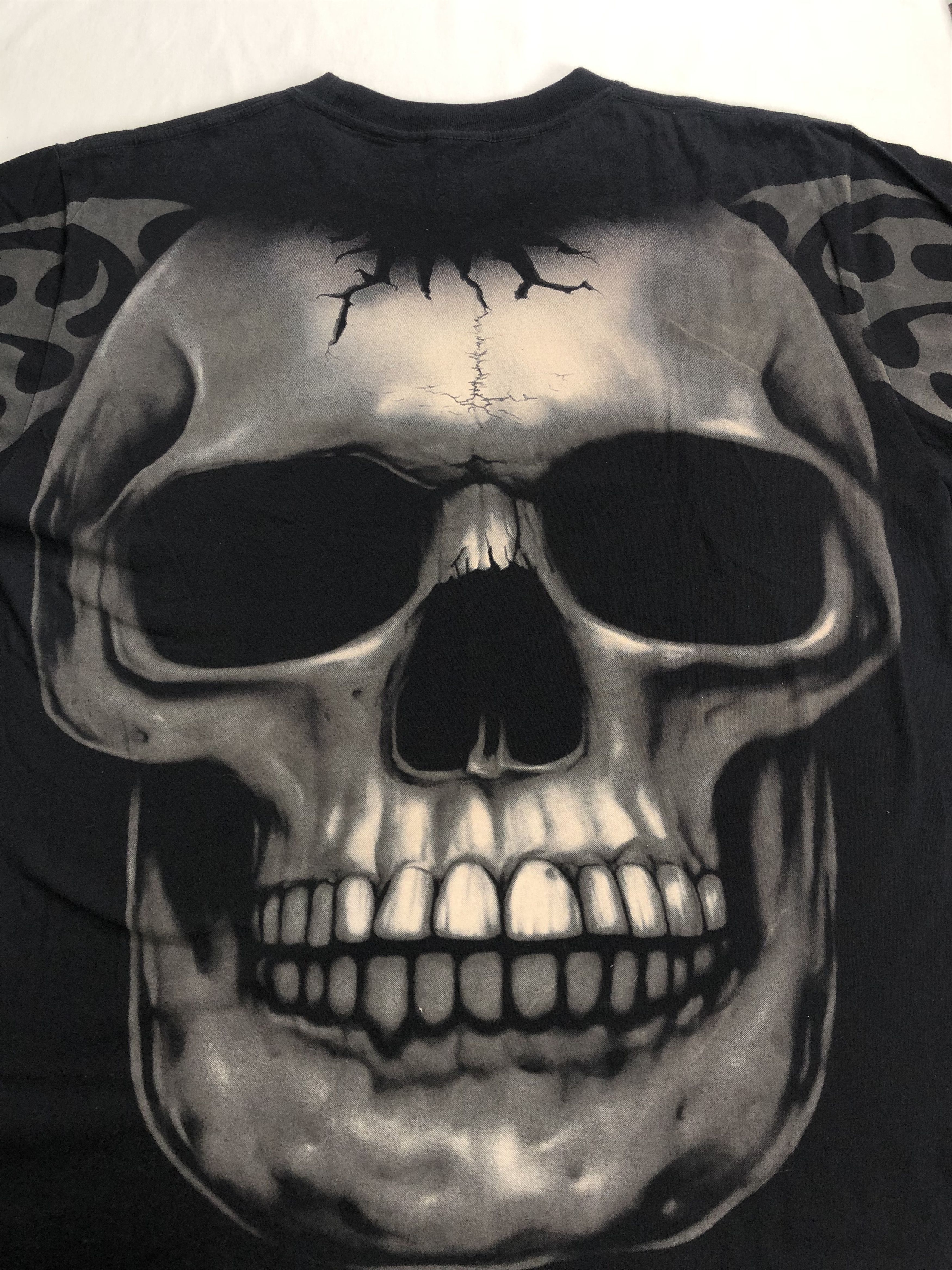 Vintage Vintage 90s Skull Bones (Travis Scott Kanye West) Size US XL / EU 56 / 4 - 10 Thumbnail