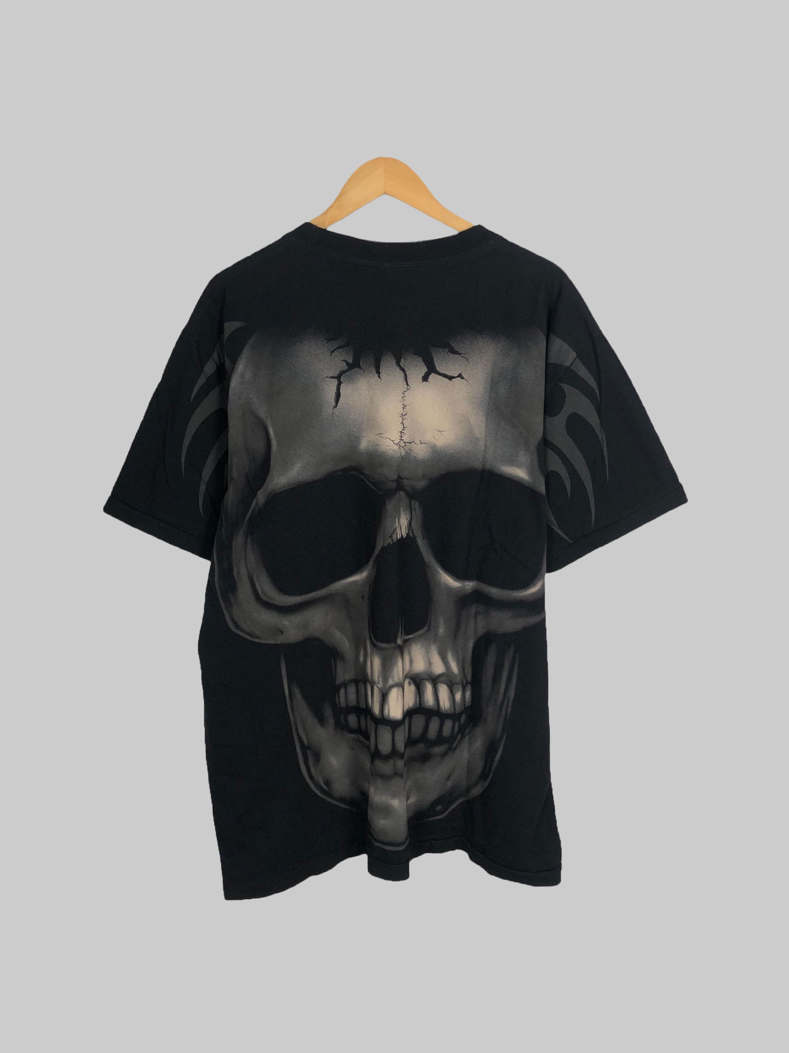 Vintage Vintage 90s Skull Bones (Travis Scott Kanye West) Size US XL / EU 56 / 4 - 2 Thumbnail