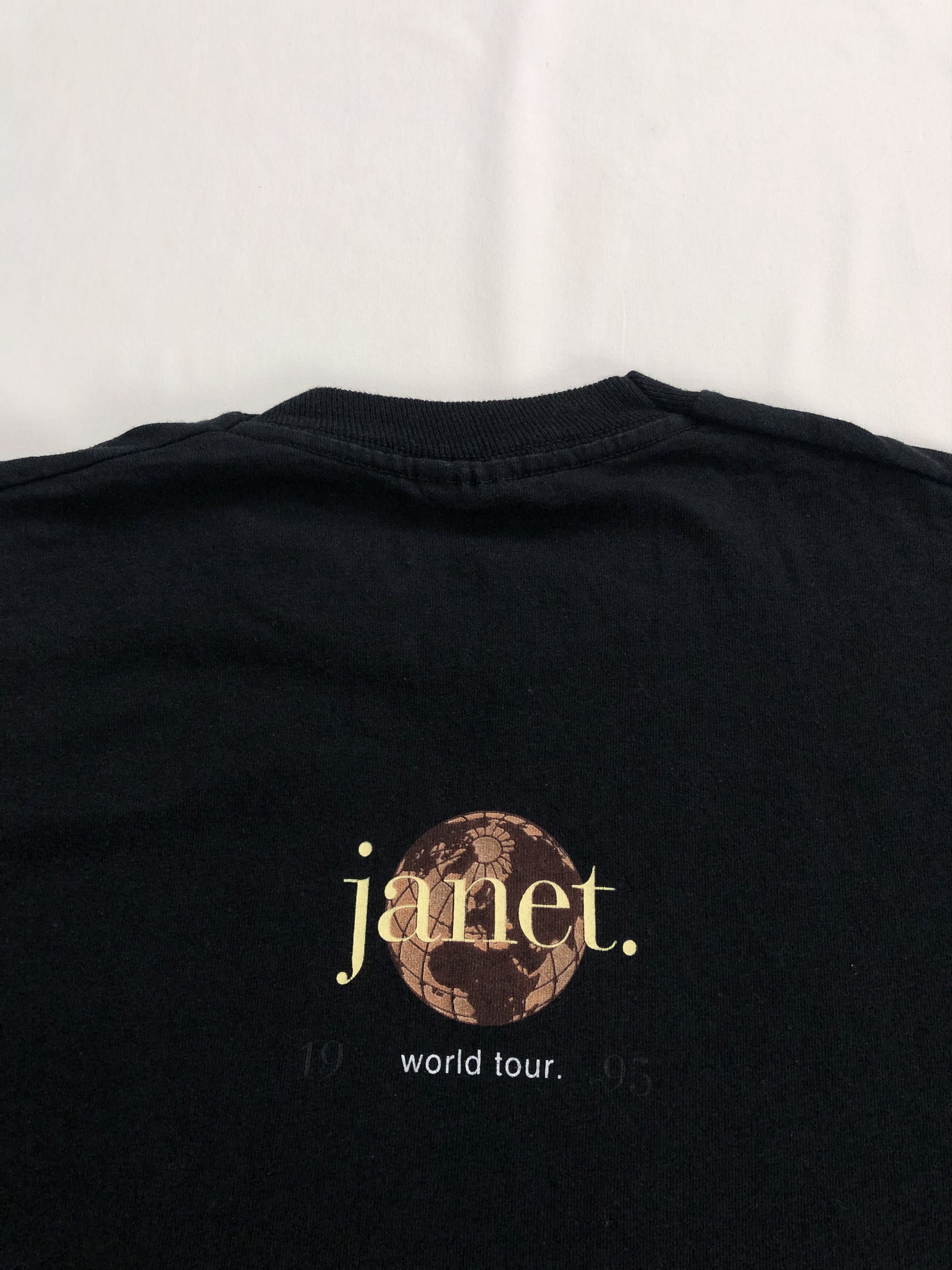 Band Tees Vintage 1995 Janet Jackson (Michael Tina Turner David Bowie Size US L / EU 52-54 / 3 - 10 Thumbnail