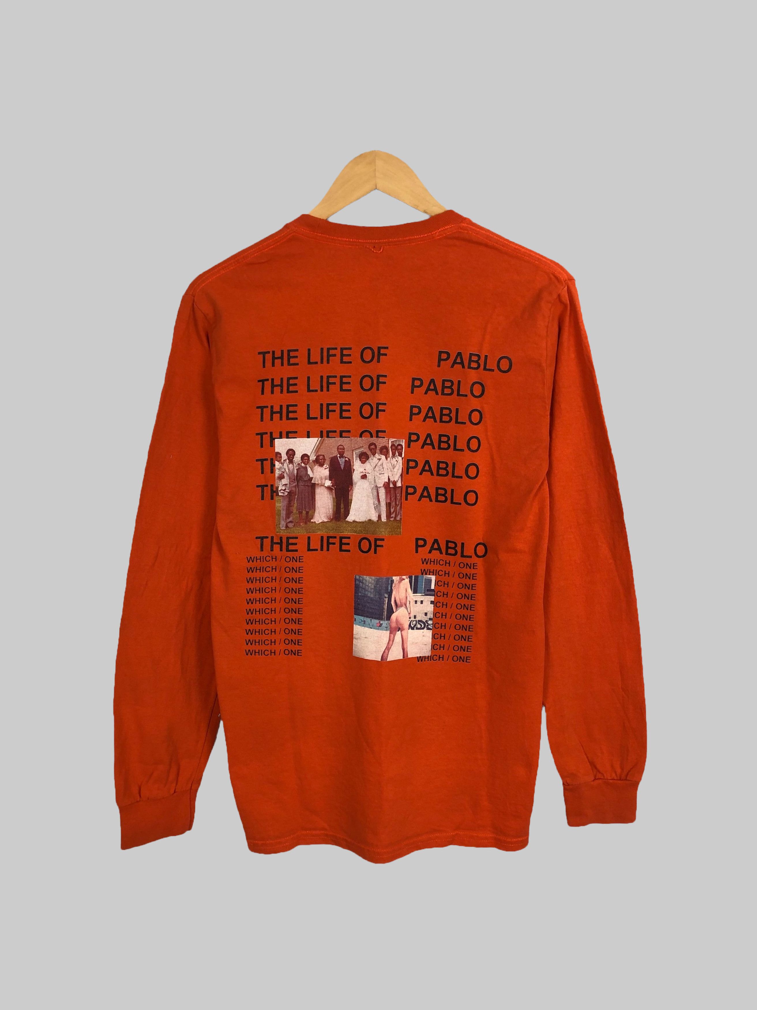 image of Kanye West I Feel Like Pablo in Orange, Men's (Size Small)