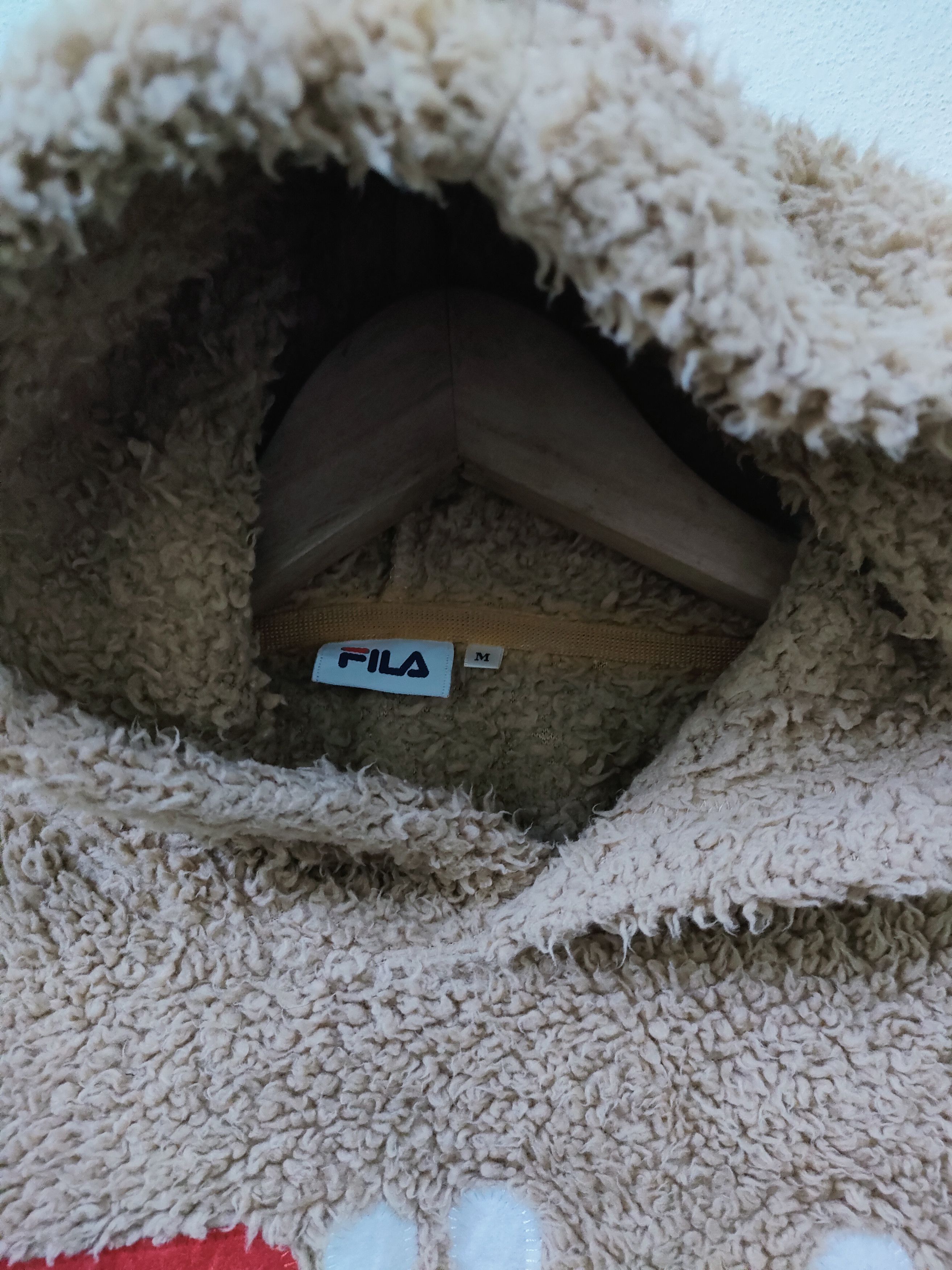 Fila Fila Fur Fleece Big Spellout Hoodie Size US M / EU 48-50 / 2 - 6 Thumbnail
