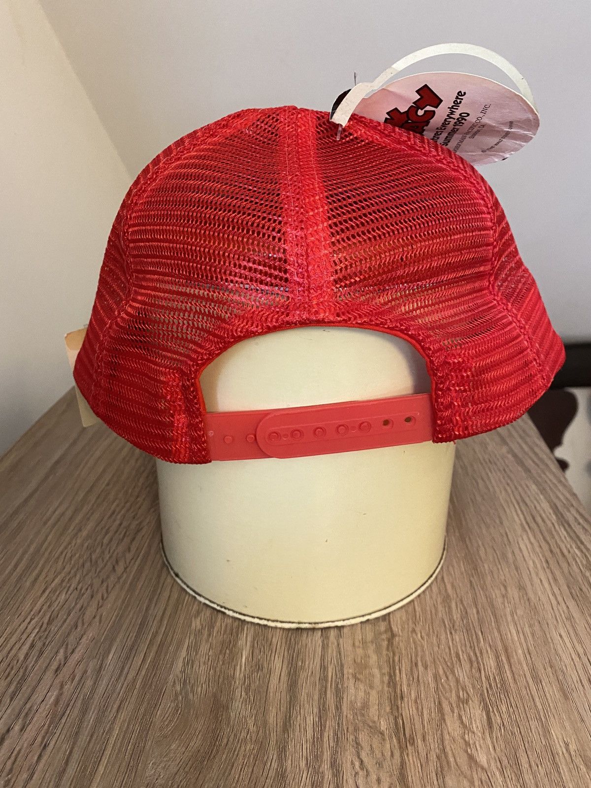 Disney Vintage NWT ‘90 Dick Tracy Trucker Hat Snap Back Size ONE SIZE - 8 Thumbnail