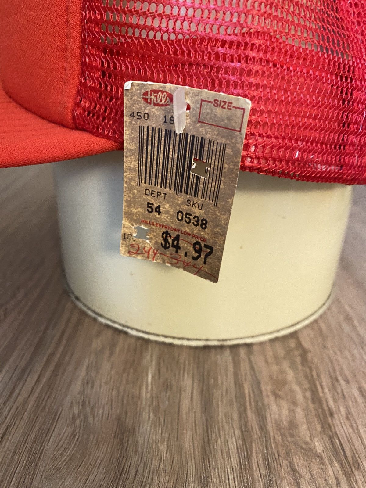 Disney Vintage NWT ‘90 Dick Tracy Trucker Hat Snap Back Size ONE SIZE - 7 Thumbnail