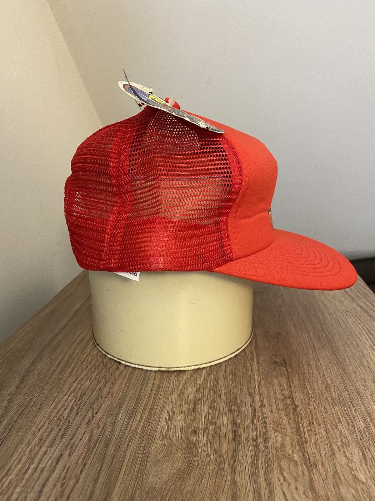 Disney Vintage NWT ‘90 Dick Tracy Trucker Hat Snap Back Size ONE SIZE - 10 Thumbnail