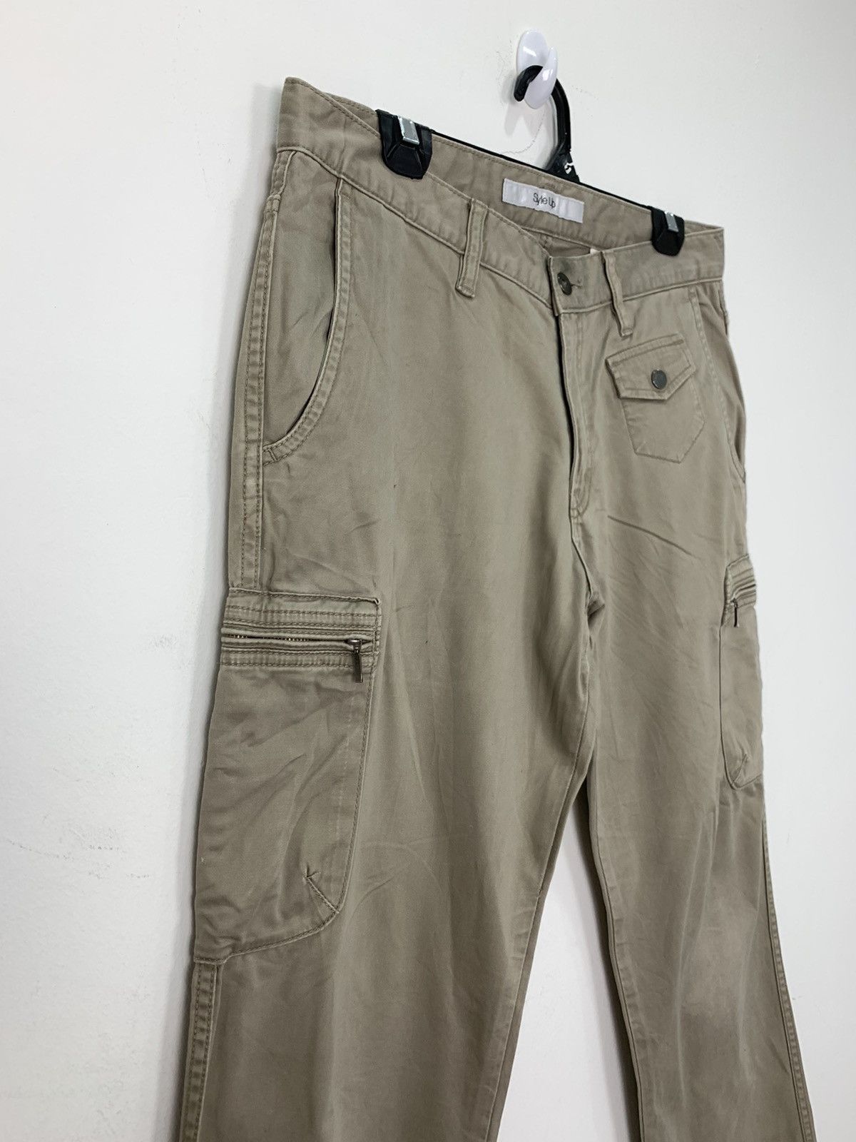 Japanese Brand UNIQLO Multipocket Tactical Utility Rare Trouser Cargo Pant Size US 33 - 6 Thumbnail