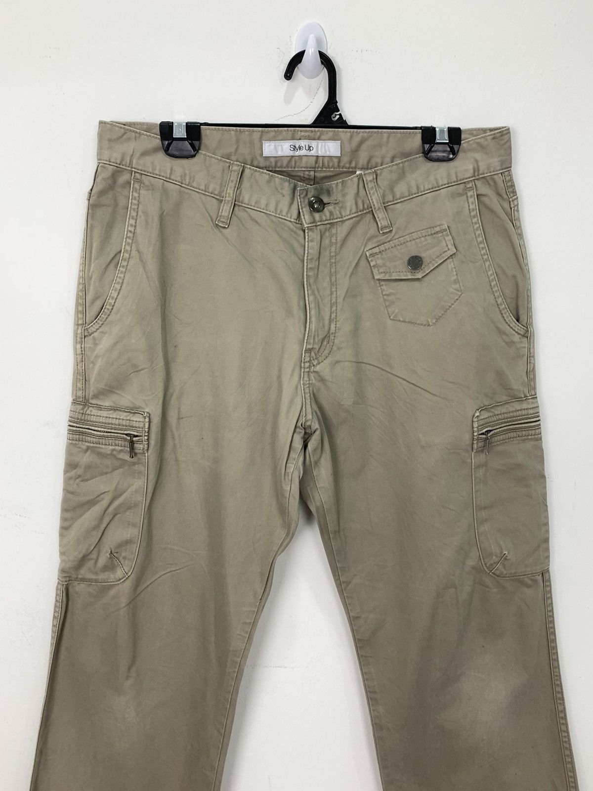 Japanese Brand UNIQLO Multipocket Tactical Utility Rare Trouser Cargo Pant Size US 33 - 4 Thumbnail