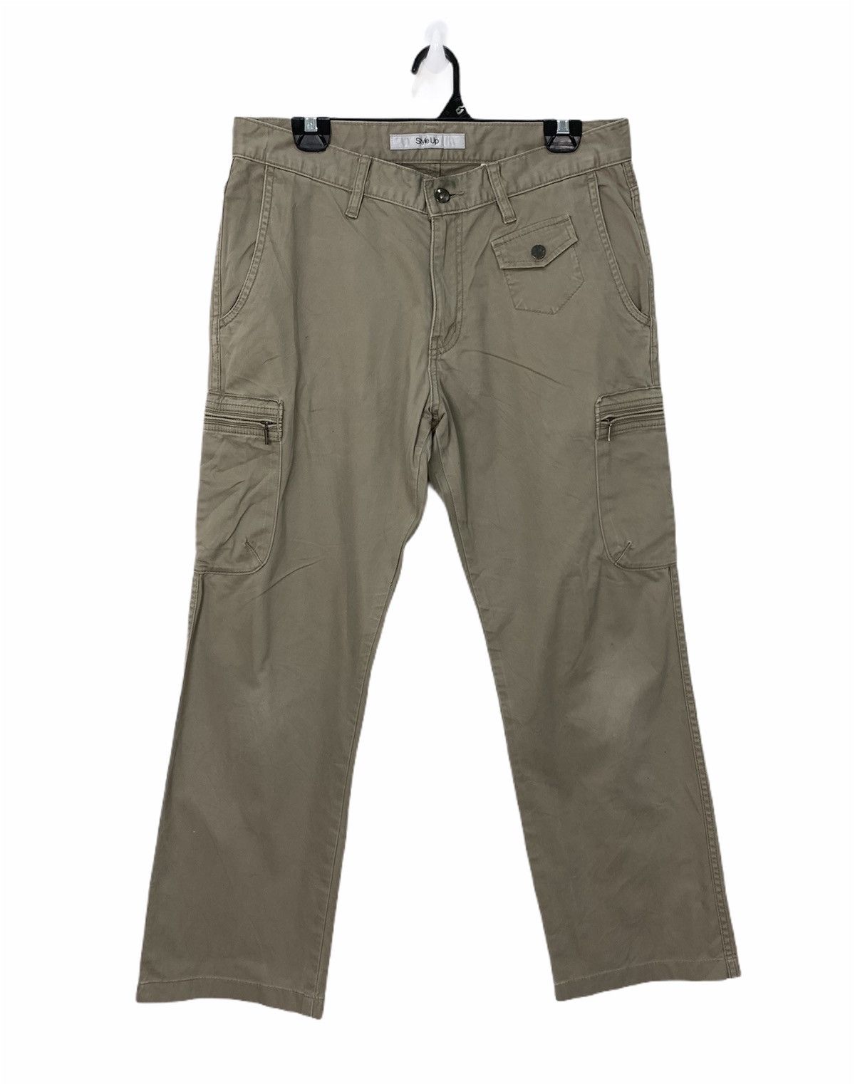 Japanese Brand UNIQLO Multipocket Tactical Utility Rare Trouser Cargo Pant Size US 33 - 1 Thumbnail