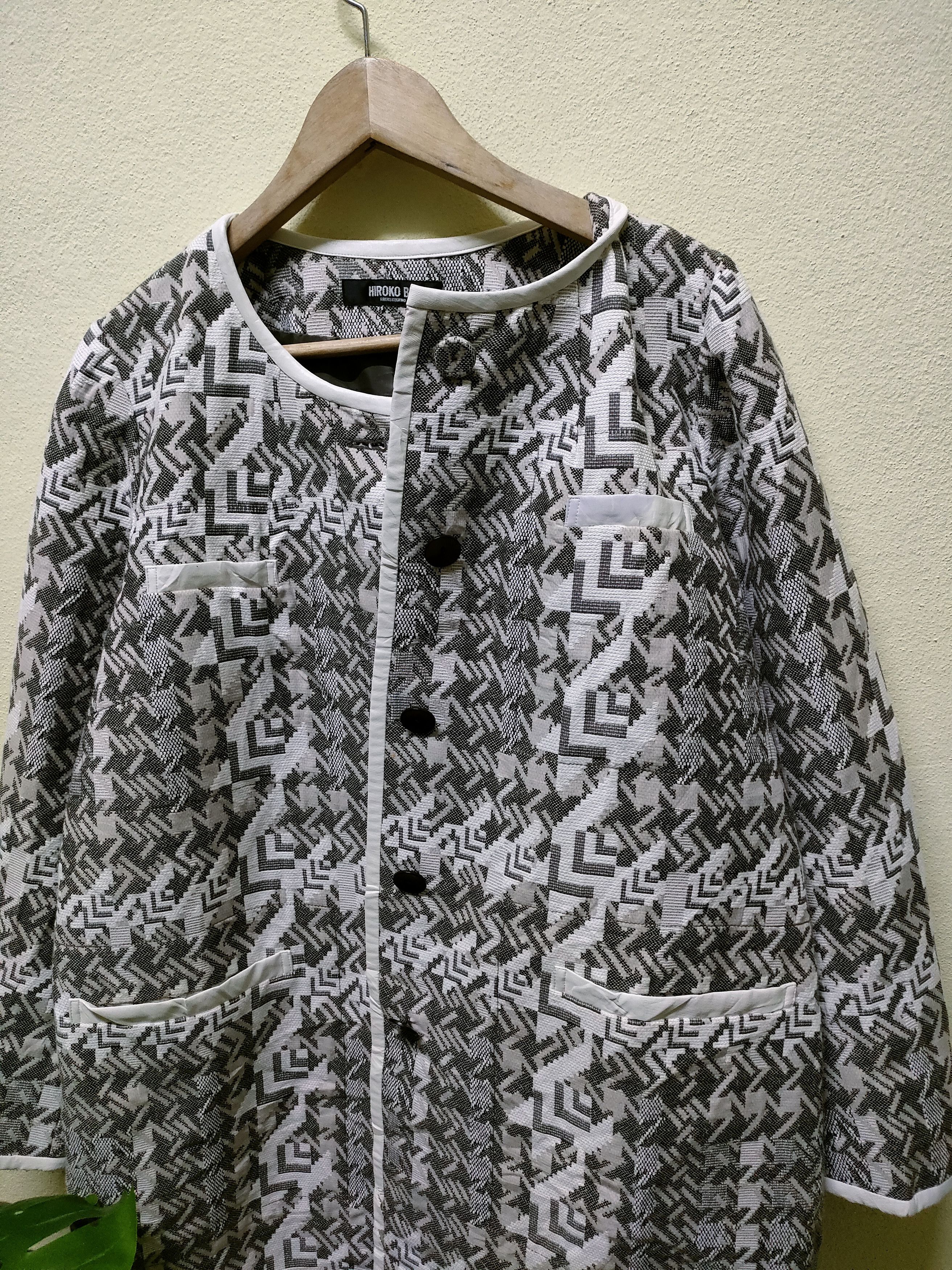 Hiroko Koshino Homme × Japanese Brand Hiroko Bis Long Jacket Size US M / EU 48-50 / 2 - 5 Thumbnail