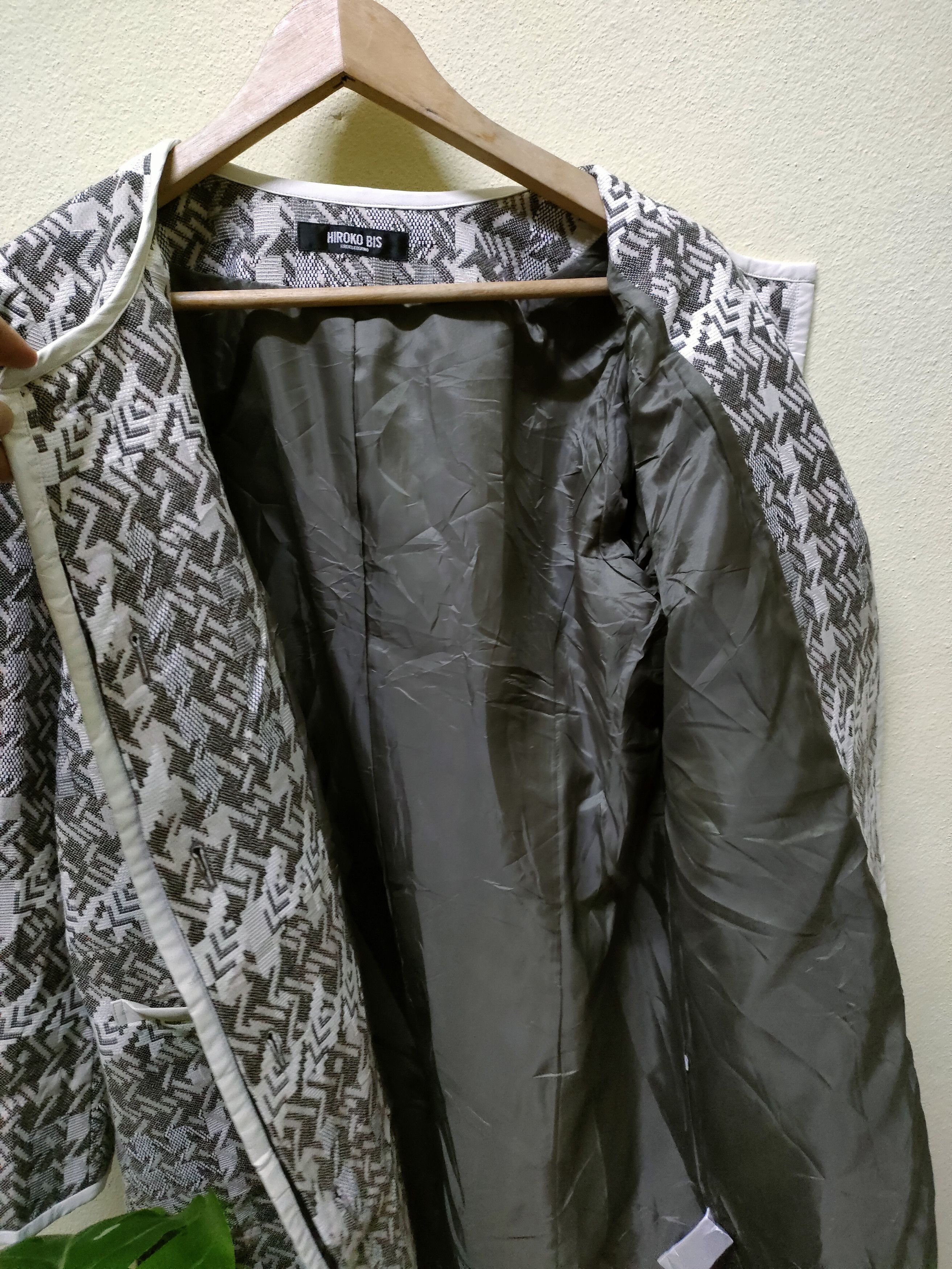 Hiroko Koshino Homme × Japanese Brand Hiroko Bis Long Jacket Size US M / EU 48-50 / 2 - 7 Thumbnail