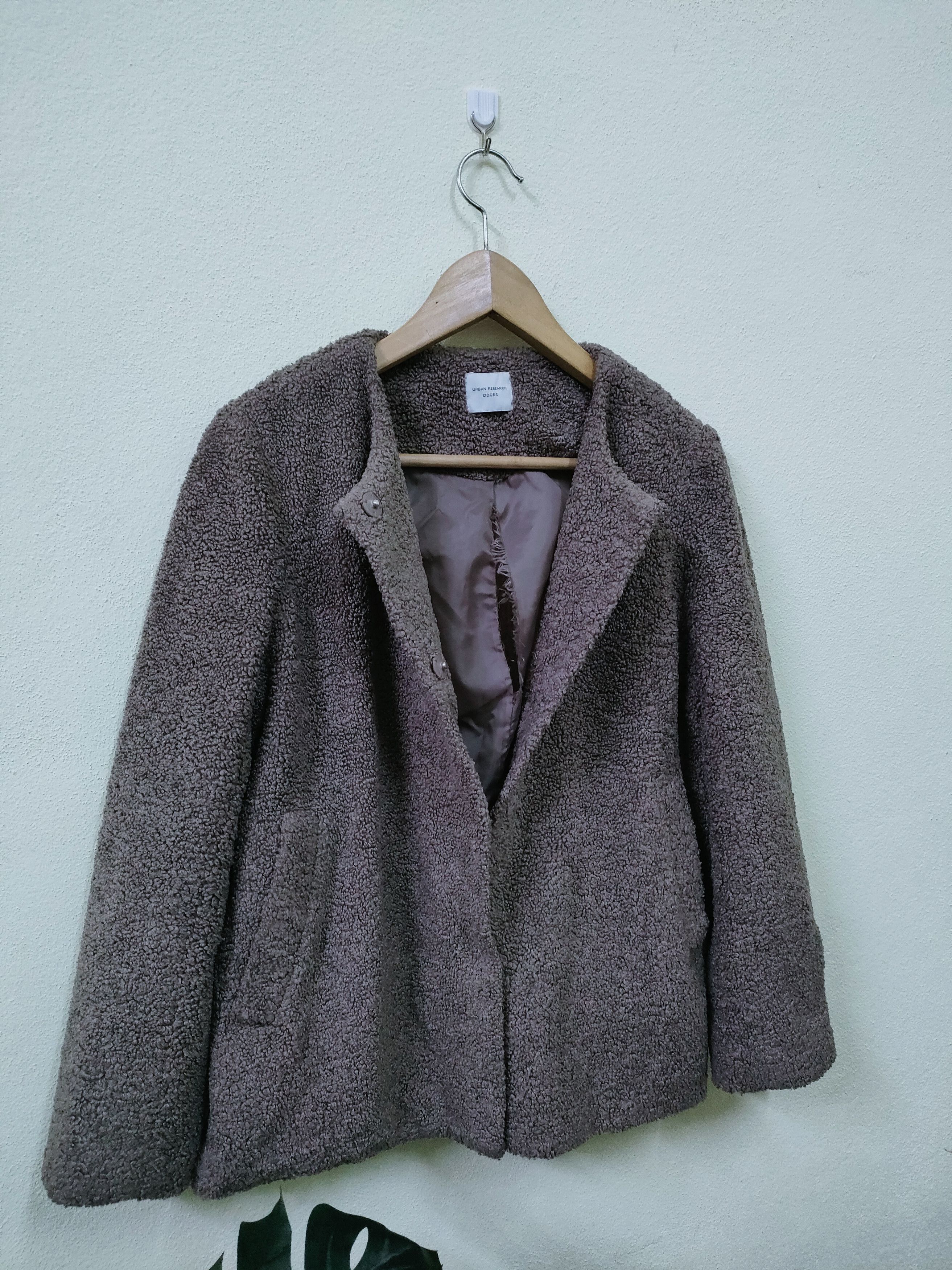 URBAN RESEARCH DOORS Urban Research Doors Fleece Fur Jacket Size US M / EU 48-50 / 2 - 3 Thumbnail