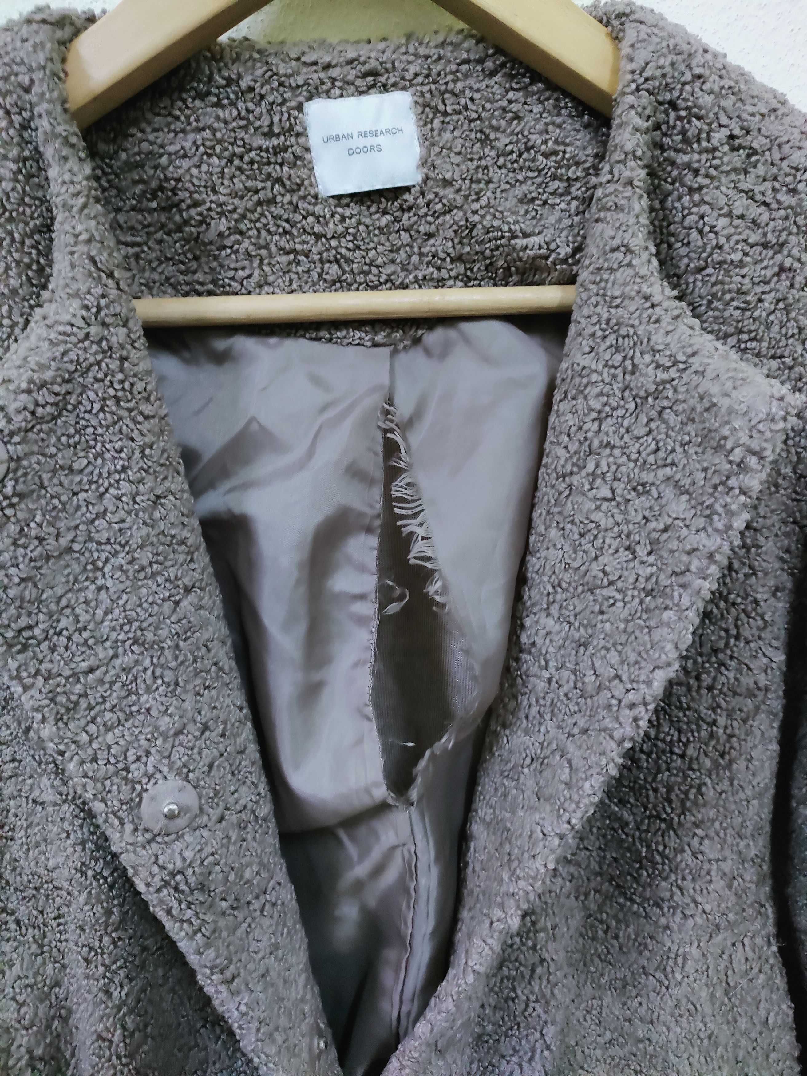 URBAN RESEARCH DOORS Urban Research Doors Fleece Fur Jacket Size US M / EU 48-50 / 2 - 5 Thumbnail