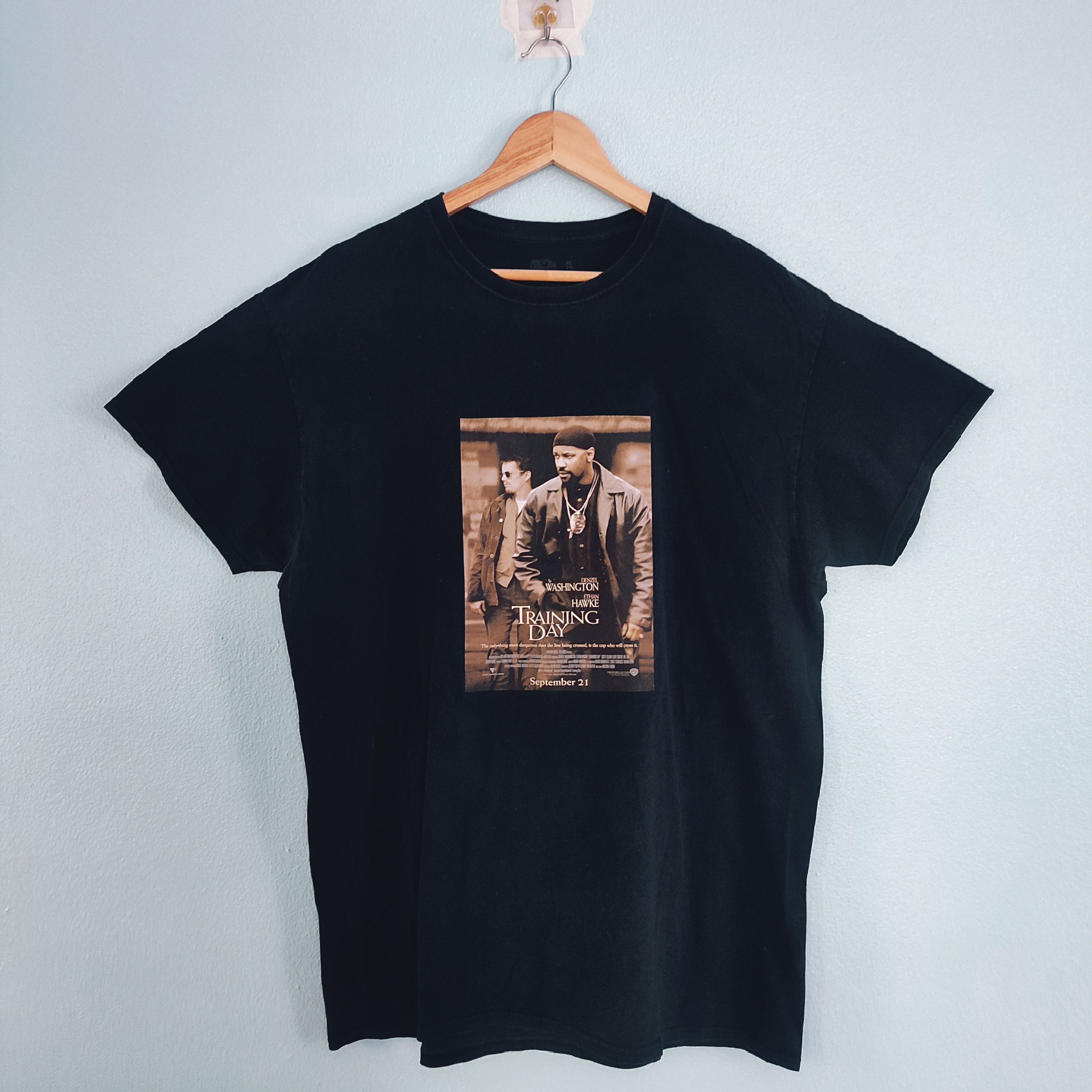 Vintage Training Day Vintage American Crime Movie Tshirt Size US XL / EU 56 / 4 - 1 Thumbnail