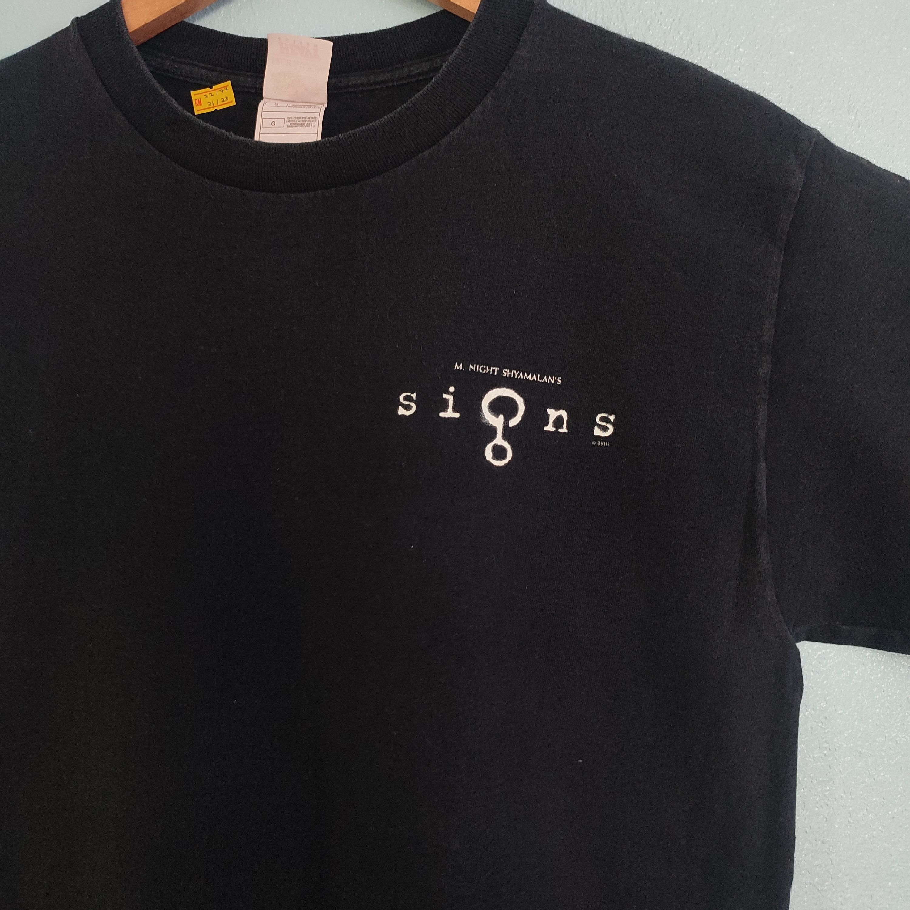 Expert Horror × Vintage The Signs Horror Movie Vintage Tshirt Size US L / EU 52-54 / 3 - 2 Thumbnail