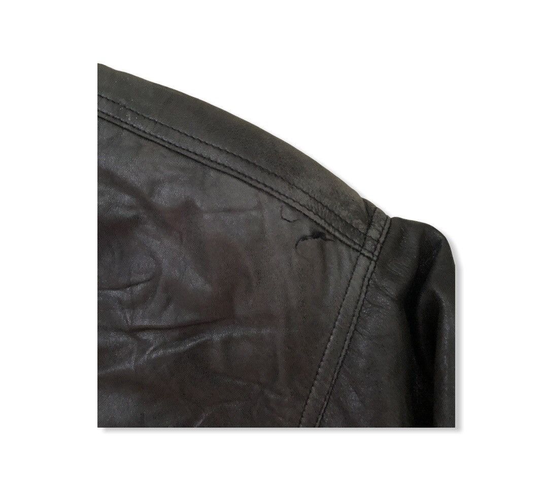 Japanese Brand Vintage Moga Made in Japan Tactical Leather Jacket 🧥 Size US L / EU 52-54 / 3 - 3 Thumbnail