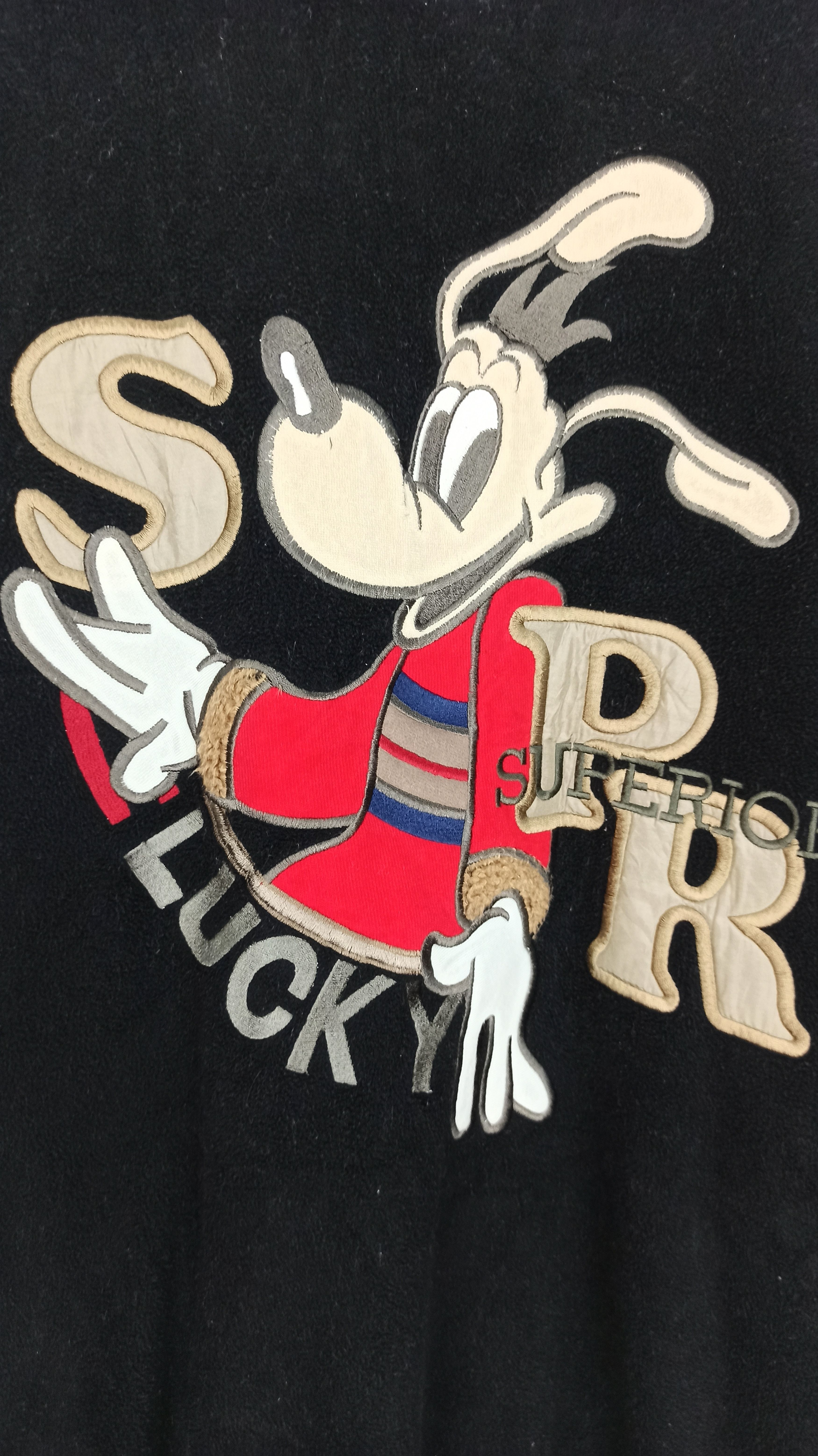 Japanese Brand 🔥Rare🔥 Superior Lucky Sweatshirt Fleece Big Logo Spell Out Size US XL / EU 56 / 4 - 2 Thumbnail