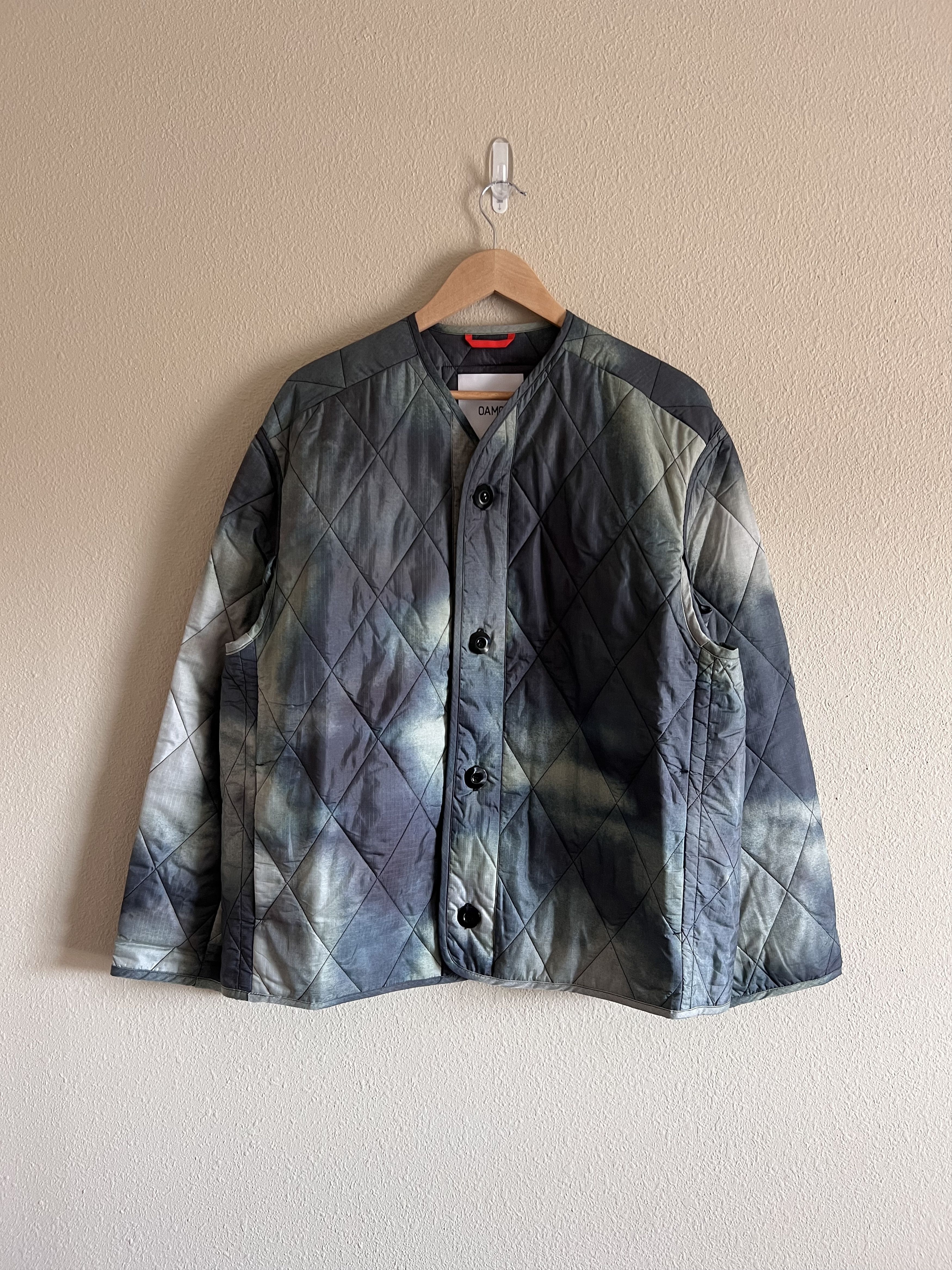 OAMC Combat Liner Jacket in Storm Green
