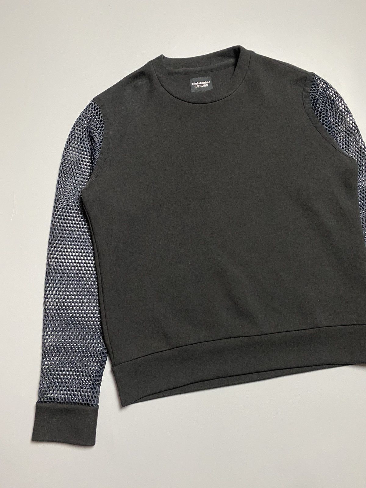 Christopher Raeburn Christopher Raeburn mesh sleeves wool sweatshirt Size US M / EU 48-50 / 2 - 5 Thumbnail