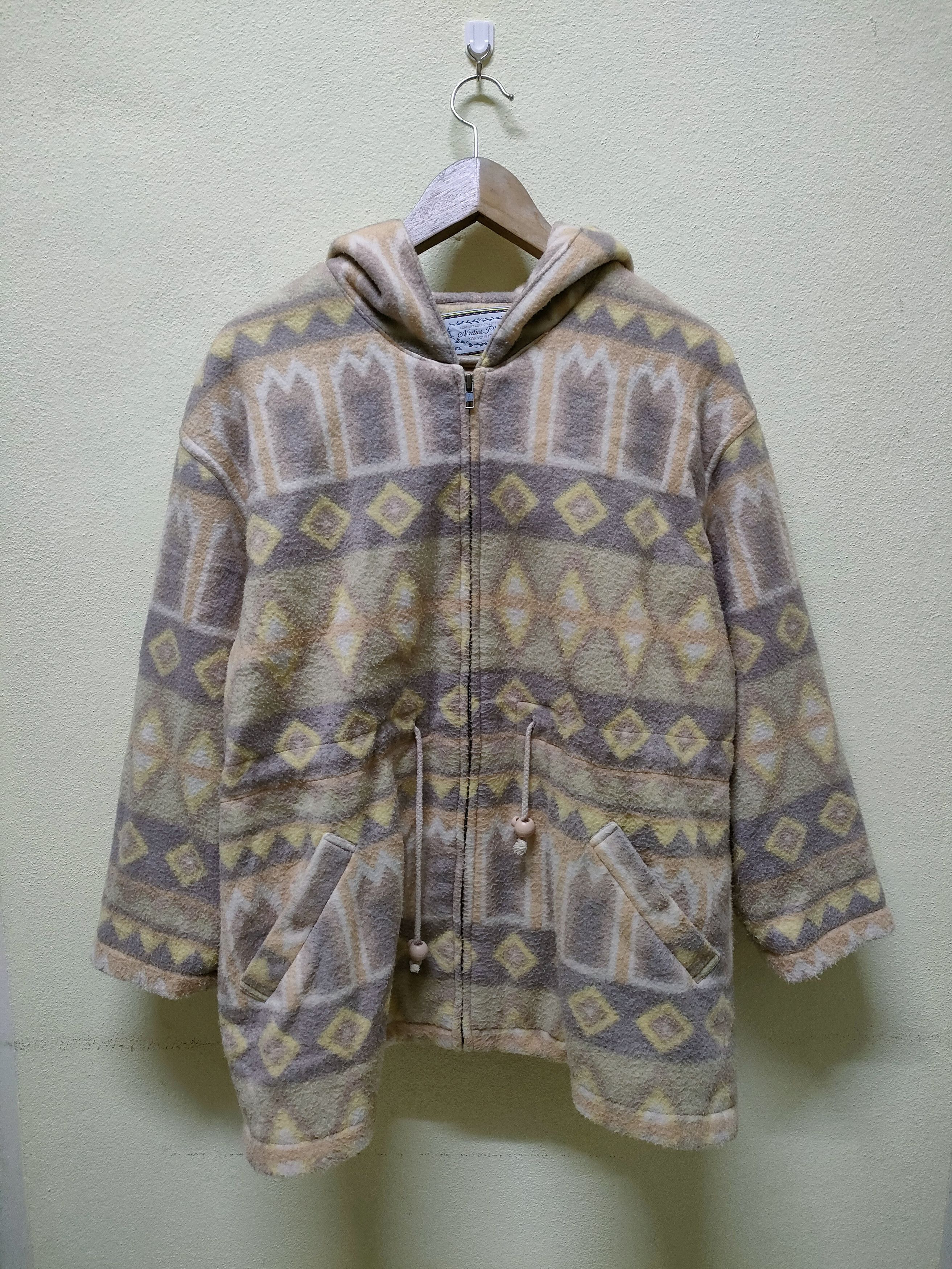 American Eagle Outfitters × Native Native Place Fleece Jacket Size US L / EU 52-54 / 3 - 2 Thumbnail
