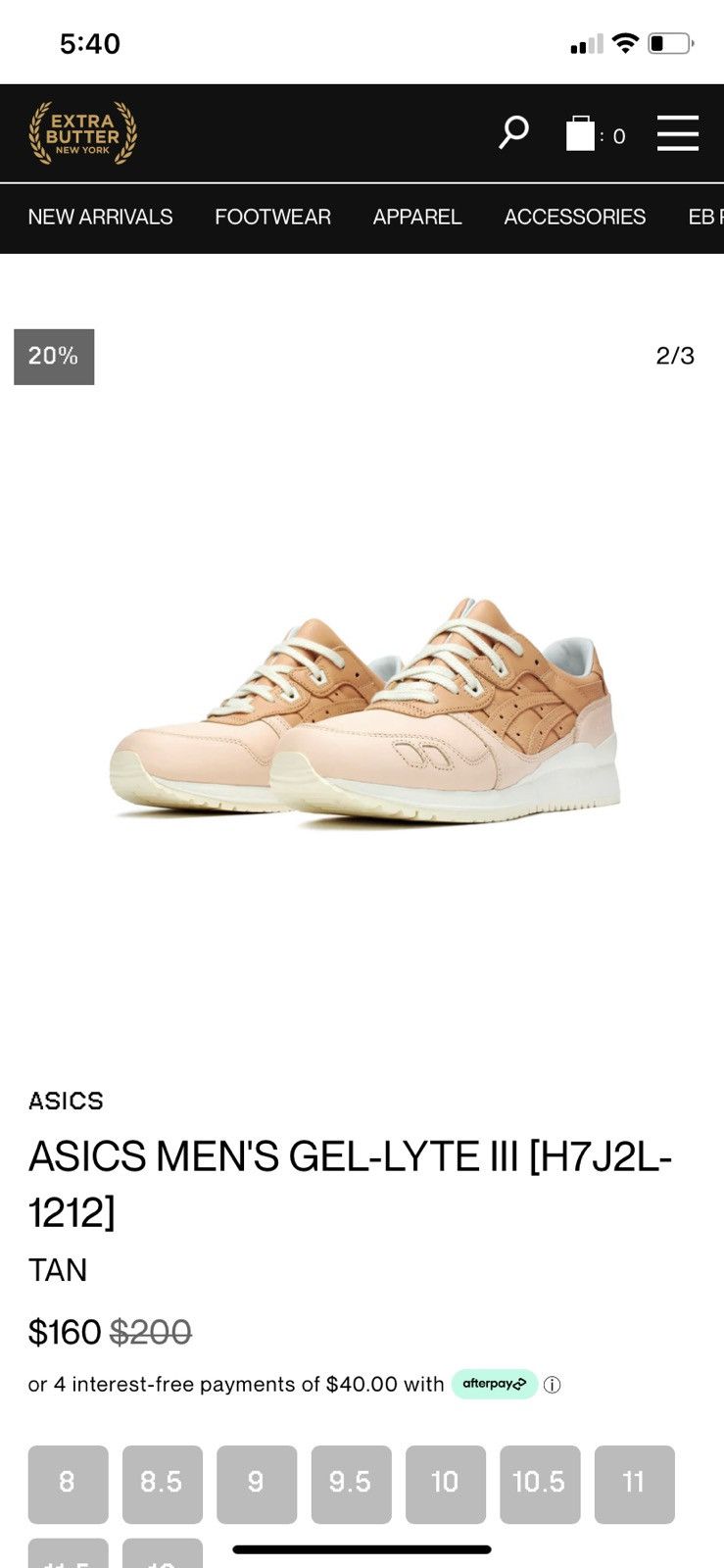 Asics Asics Gel- Lyte 3 - Veg Tan Pack (2017) Size US 12 / EU 45 - 9 Thumbnail