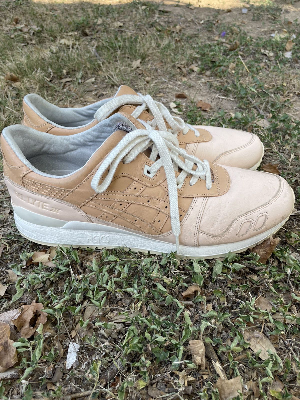 Asics Asics Gel- Lyte 3 - Veg Tan Pack (2017) Size US 12 / EU 45 - 4 Thumbnail