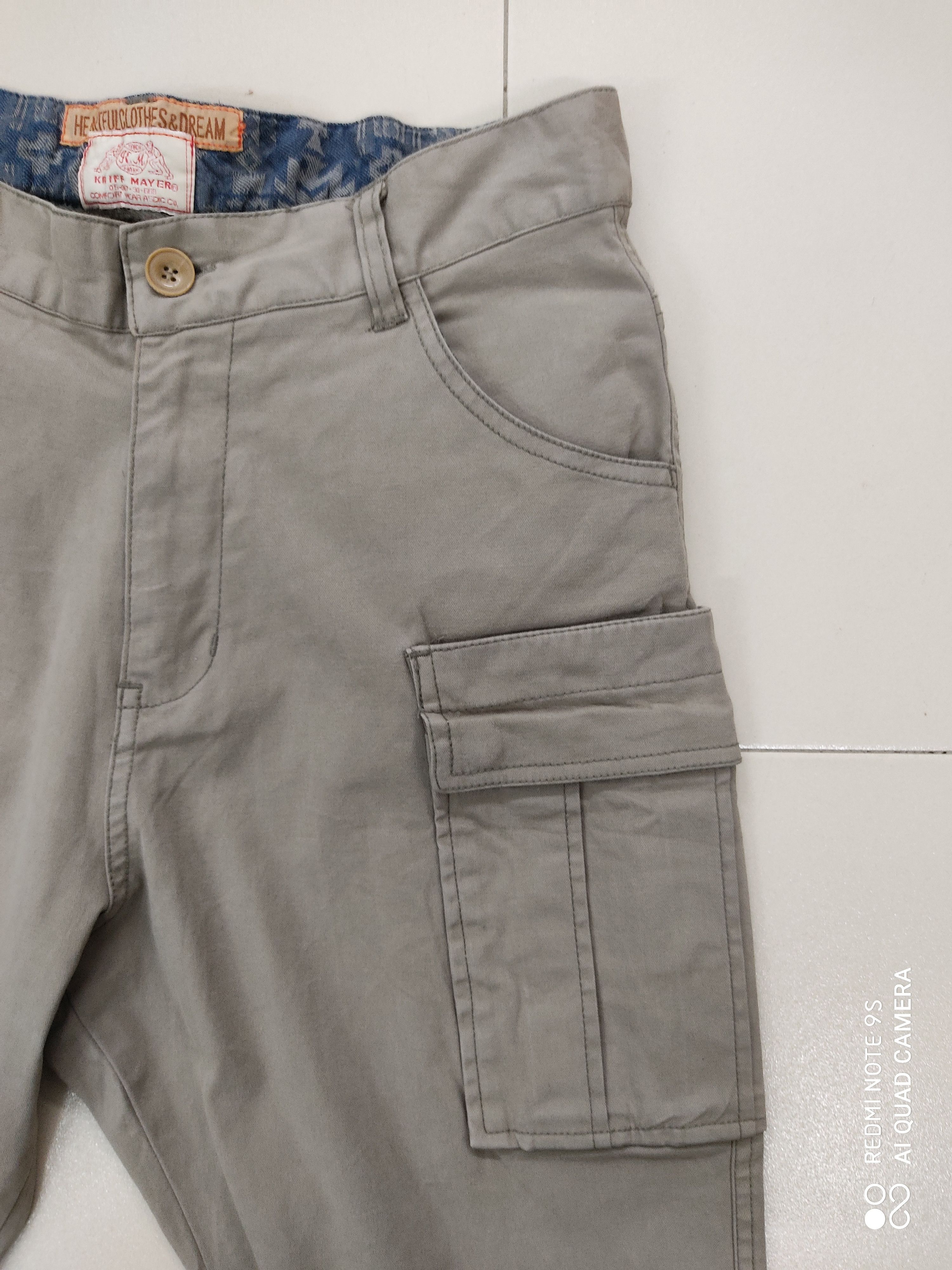 Japanese Brand Heartful Clothes & Dream Kriff Mayer Multipocket Cargo Pant Size 29" - 5 Thumbnail