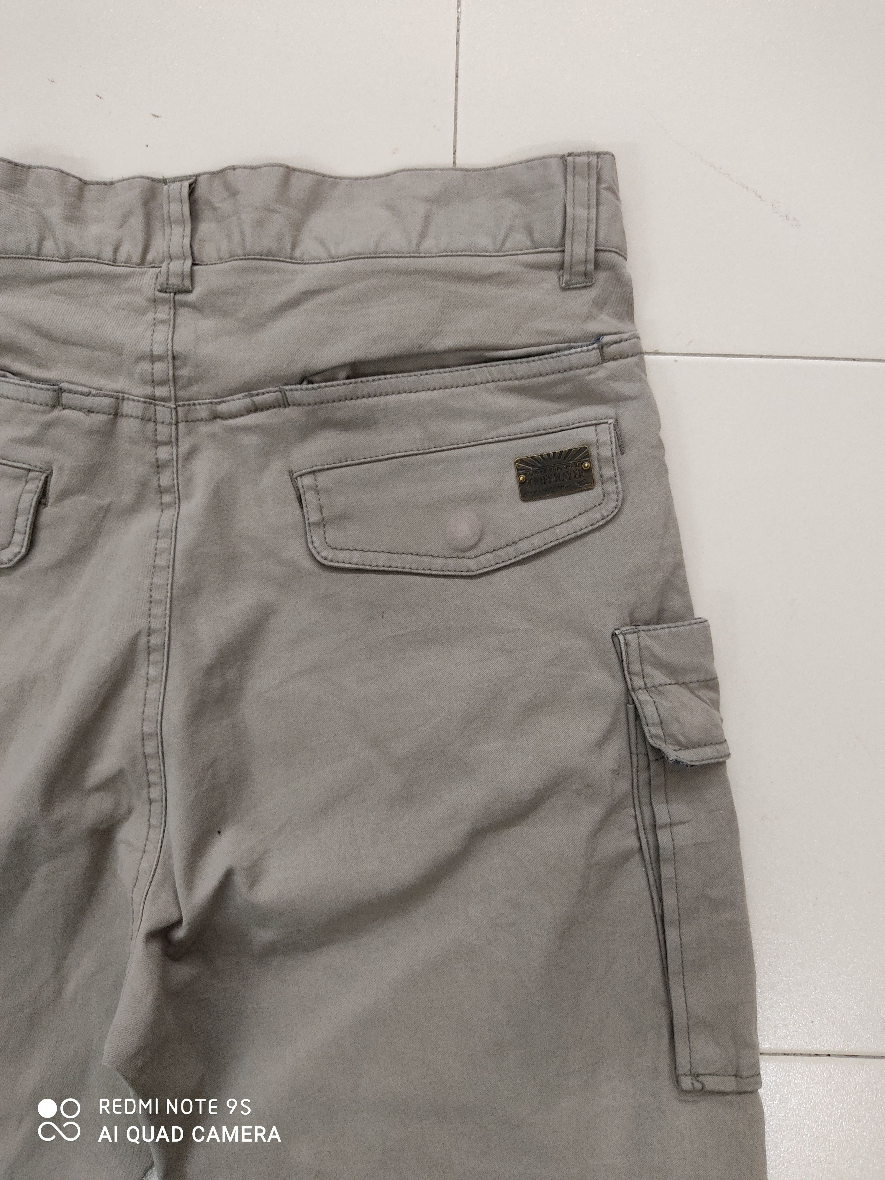 Japanese Brand Heartful Clothes & Dream Kriff Mayer Multipocket Cargo Pant Size 29" - 9 Thumbnail