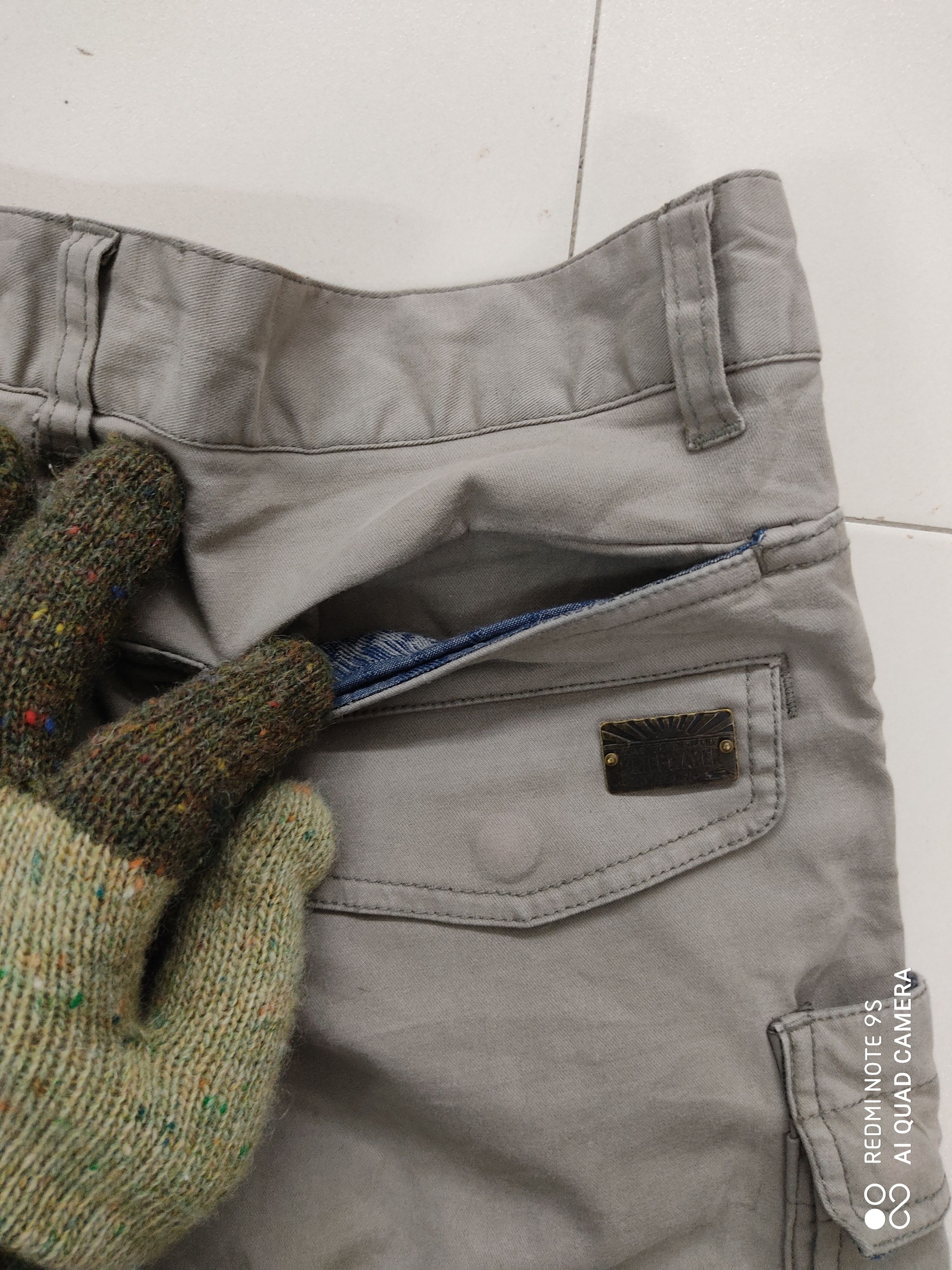 Japanese Brand Heartful Clothes & Dream Kriff Mayer Multipocket Cargo Pant Size 29" - 11 Thumbnail