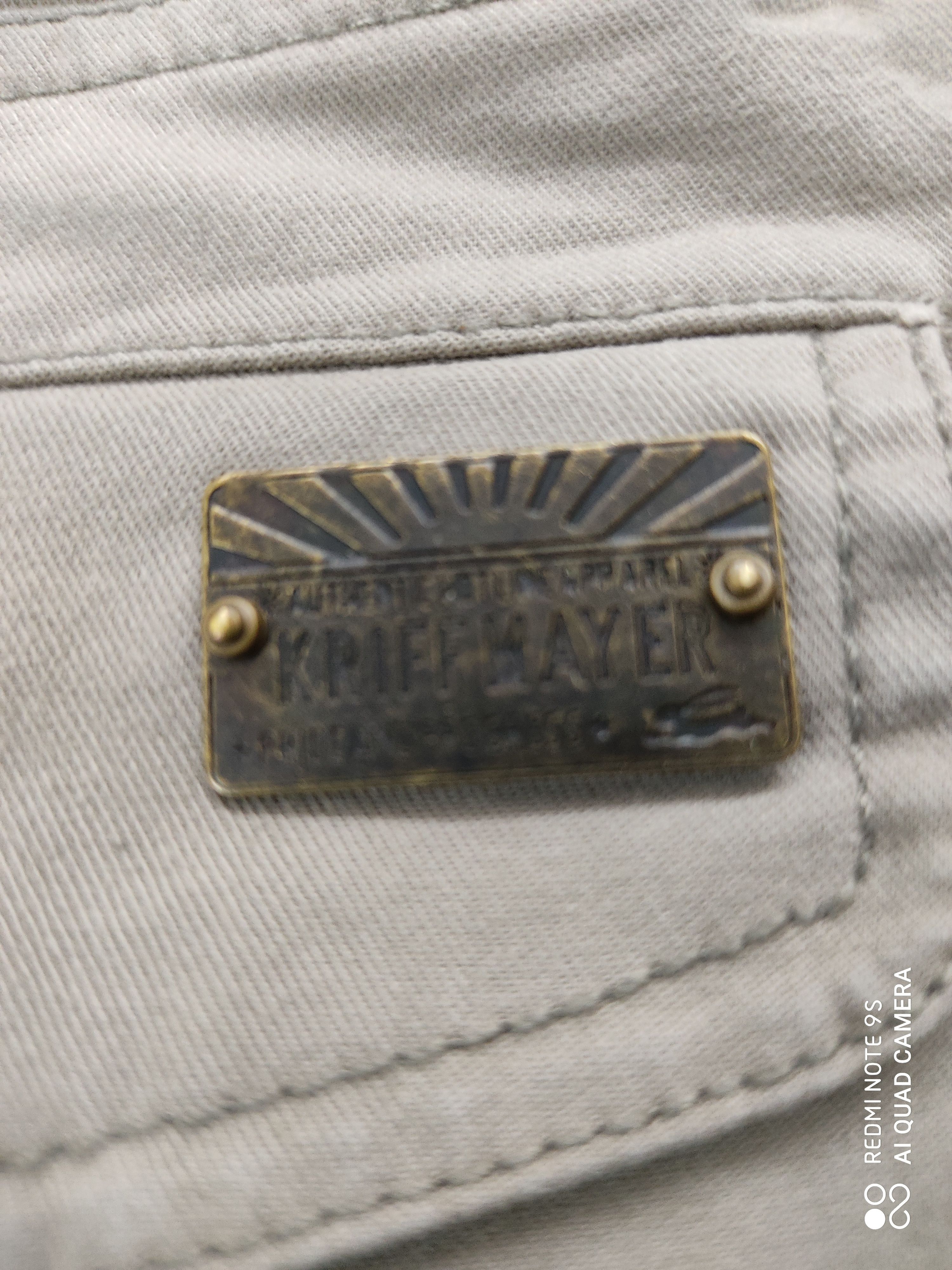 Japanese Brand Heartful Clothes & Dream Kriff Mayer Multipocket Cargo Pant Size 29" - 13 Thumbnail