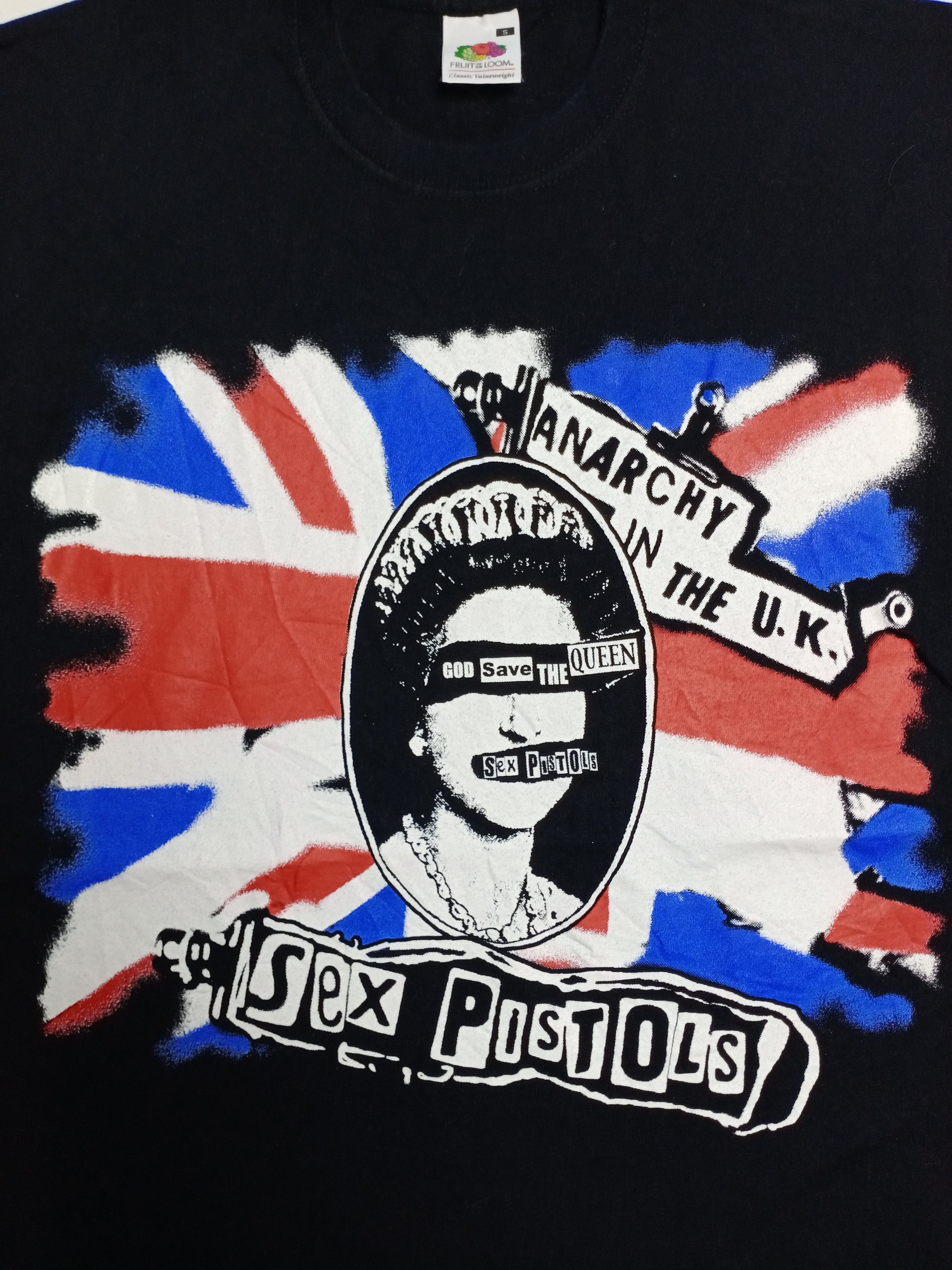Band Tees Anarchy In the UK Sex Pistol Punk Rock Band T-shirt Size US M / EU 48-50 / 2 - 5 Thumbnail