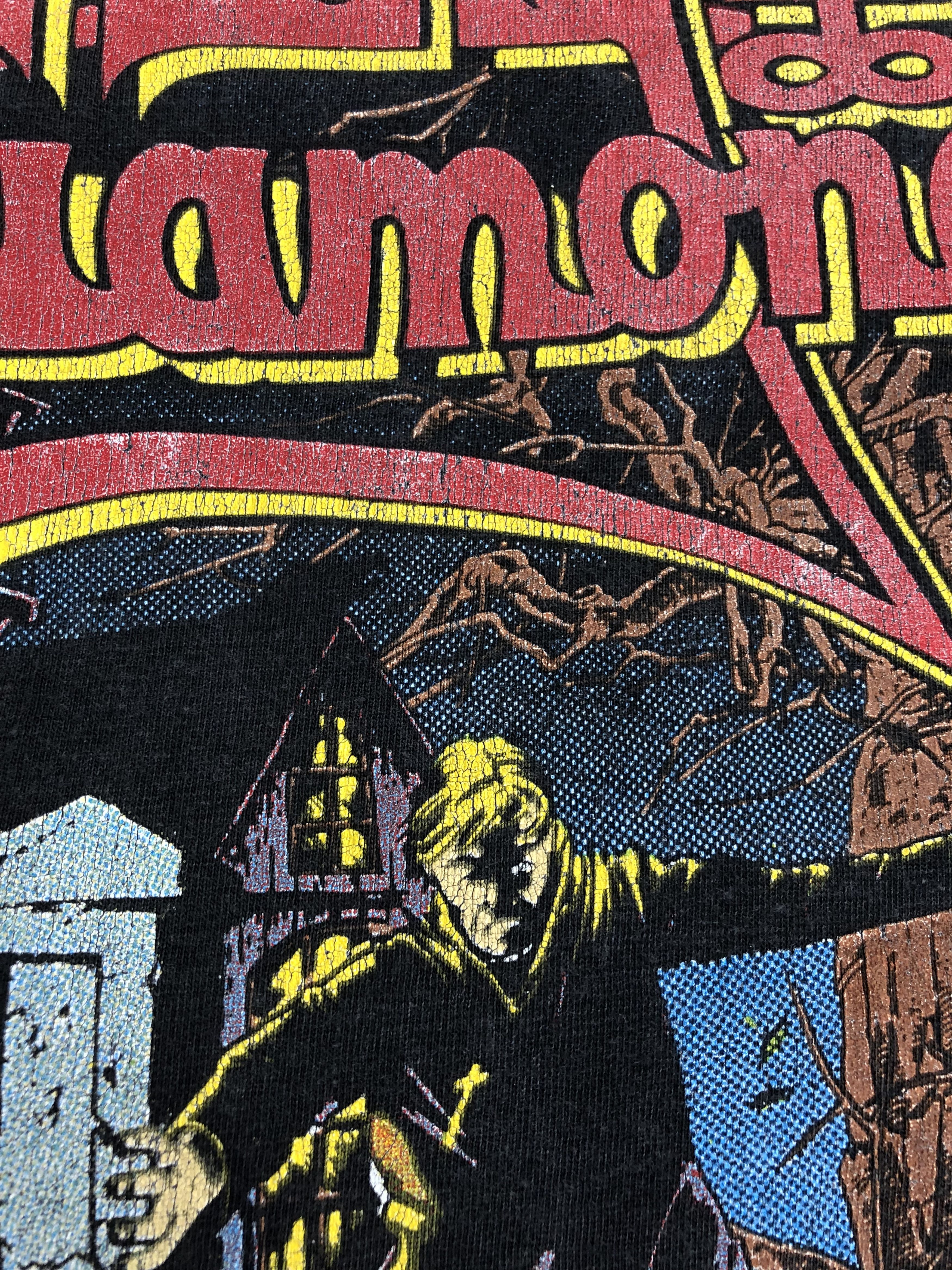 Band Tees Vintage 1990 King Diamond (Mercyful Fate Ozzy Osbourne) Size US L / EU 52-54 / 3 - 4 Thumbnail