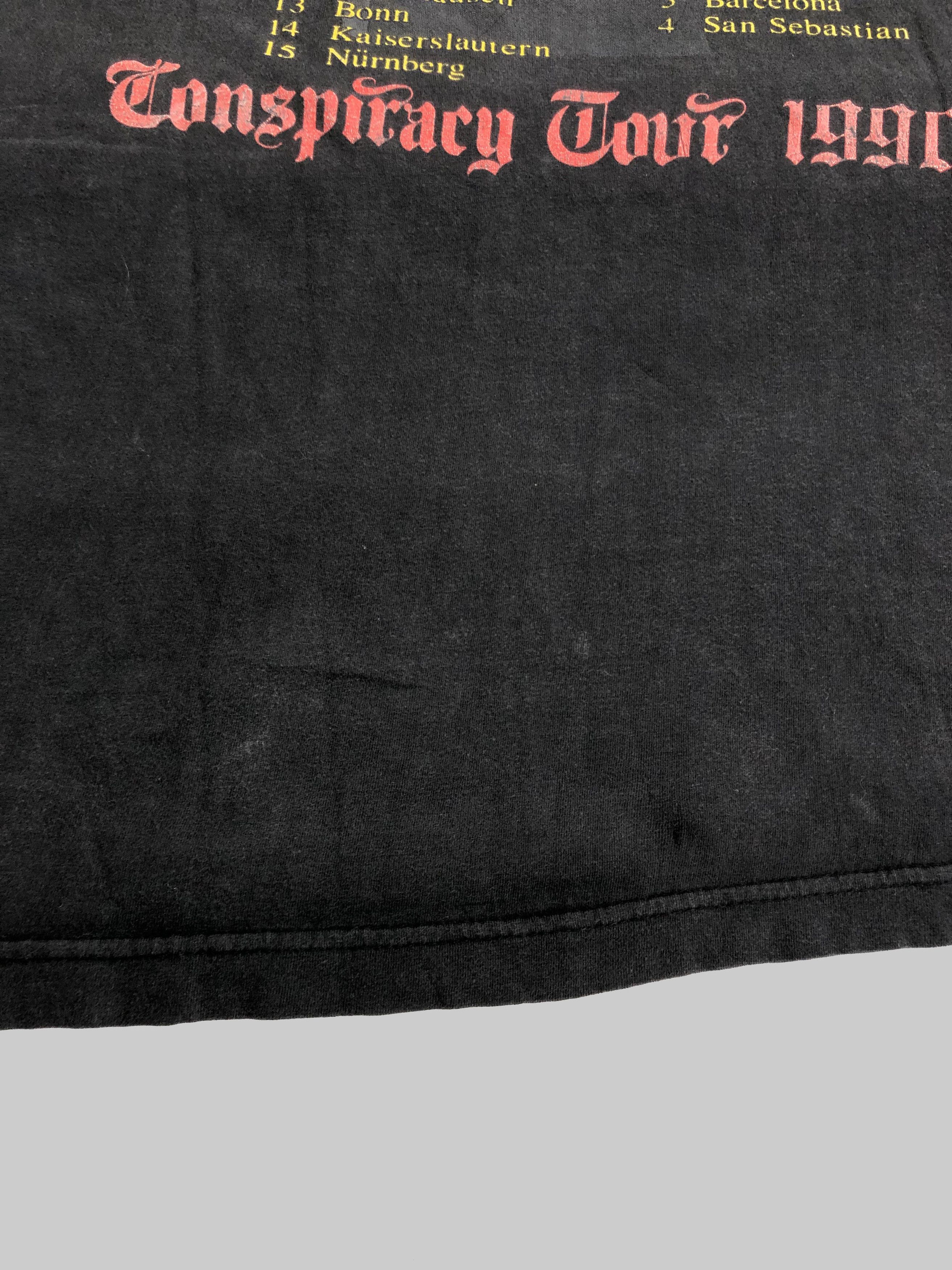 Band Tees Vintage 1990 King Diamond (Mercyful Fate Ozzy Osbourne) Size US L / EU 52-54 / 3 - 15 Thumbnail