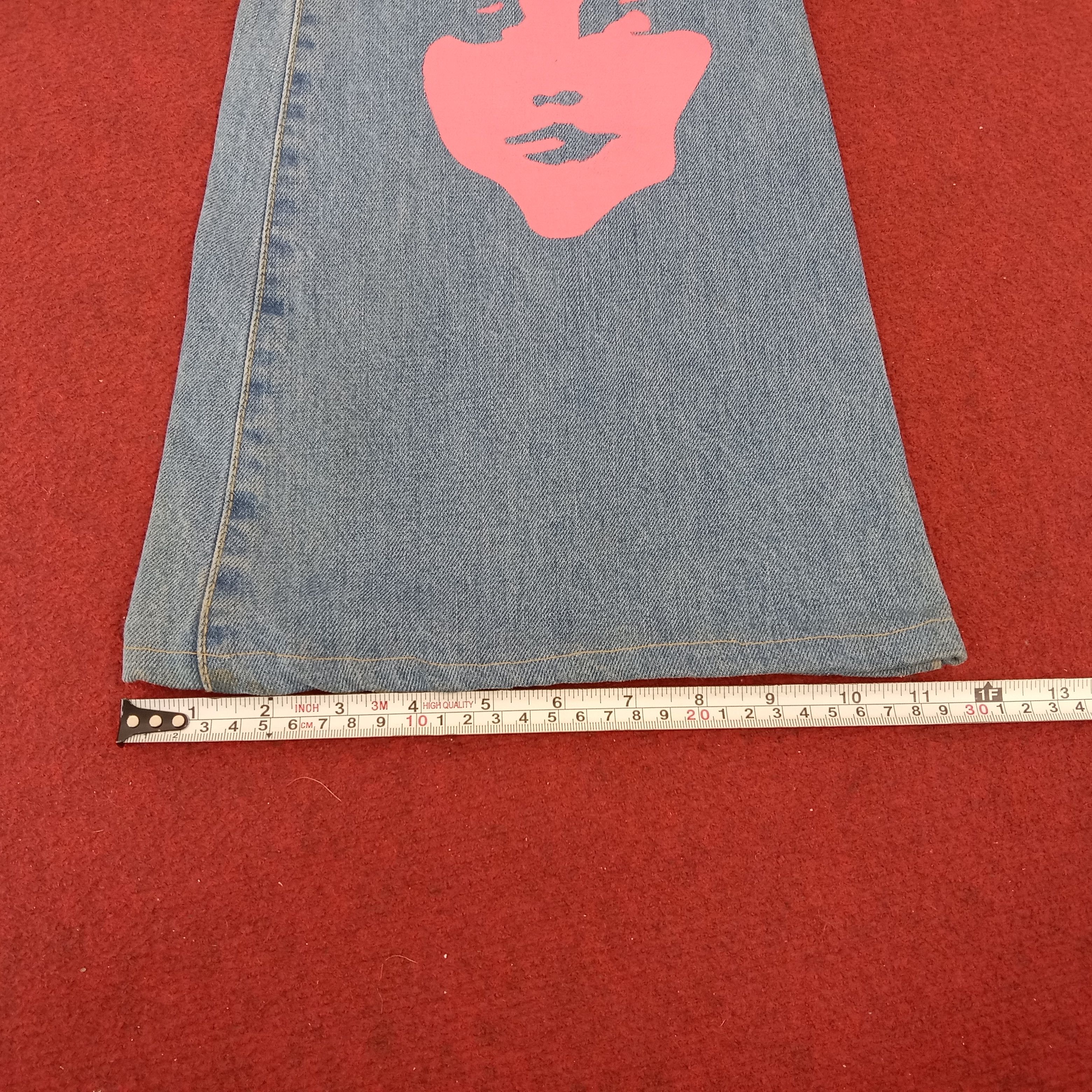 Hysteric Glamour Hysteric Glamour Japanese Brand Streetwear Custom Art Jeans Size 31" - 19 Thumbnail