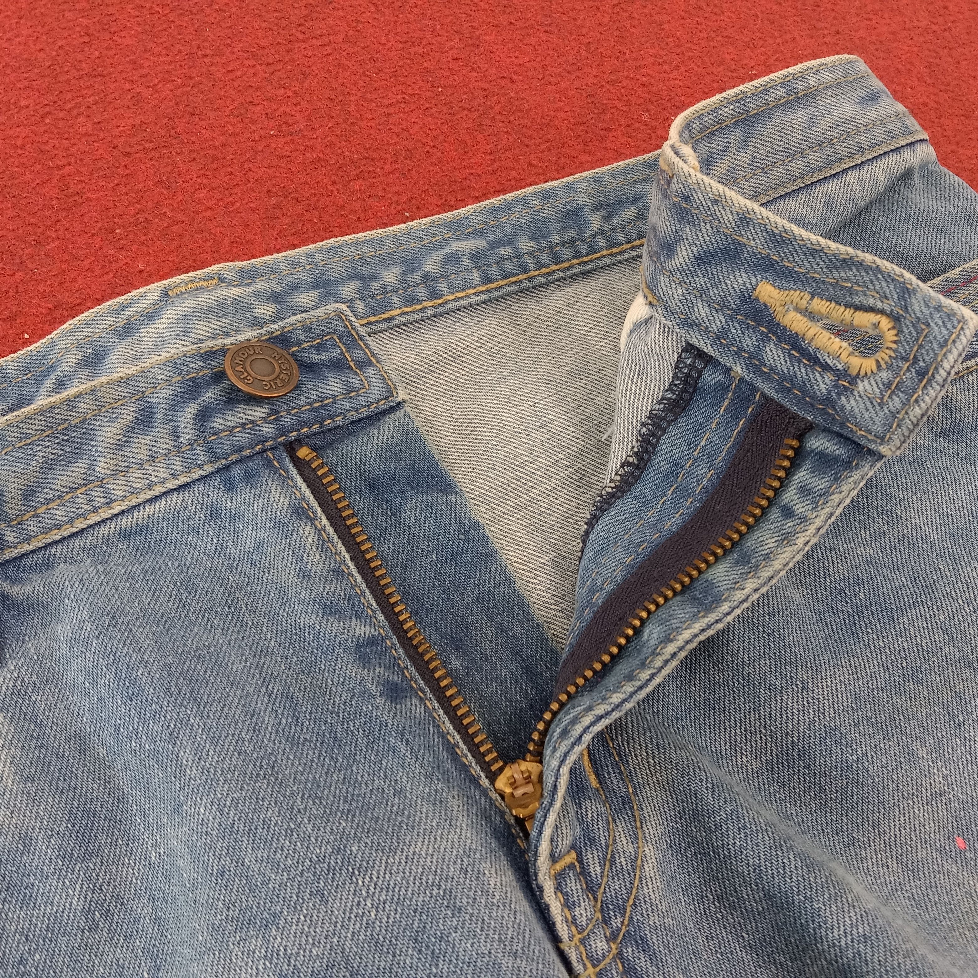Hysteric Glamour Hysteric Glamour Japanese Brand Streetwear Custom Art Jeans Size 31" - 8 Thumbnail