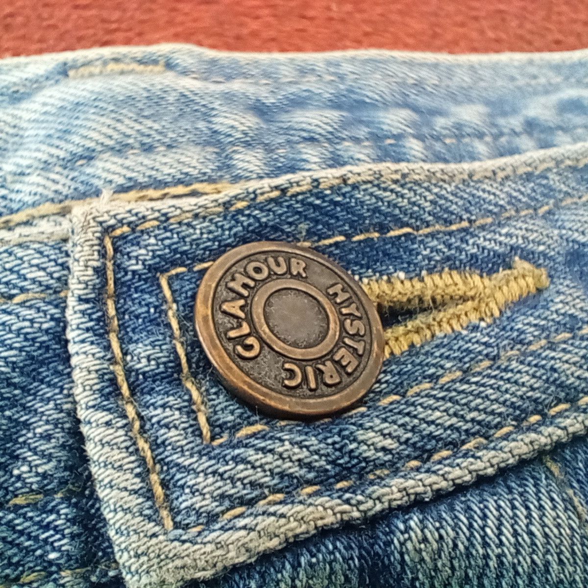 Hysteric Glamour Hysteric Glamour Japanese Brand Streetwear Custom Art Jeans Size 31" - 7 Thumbnail