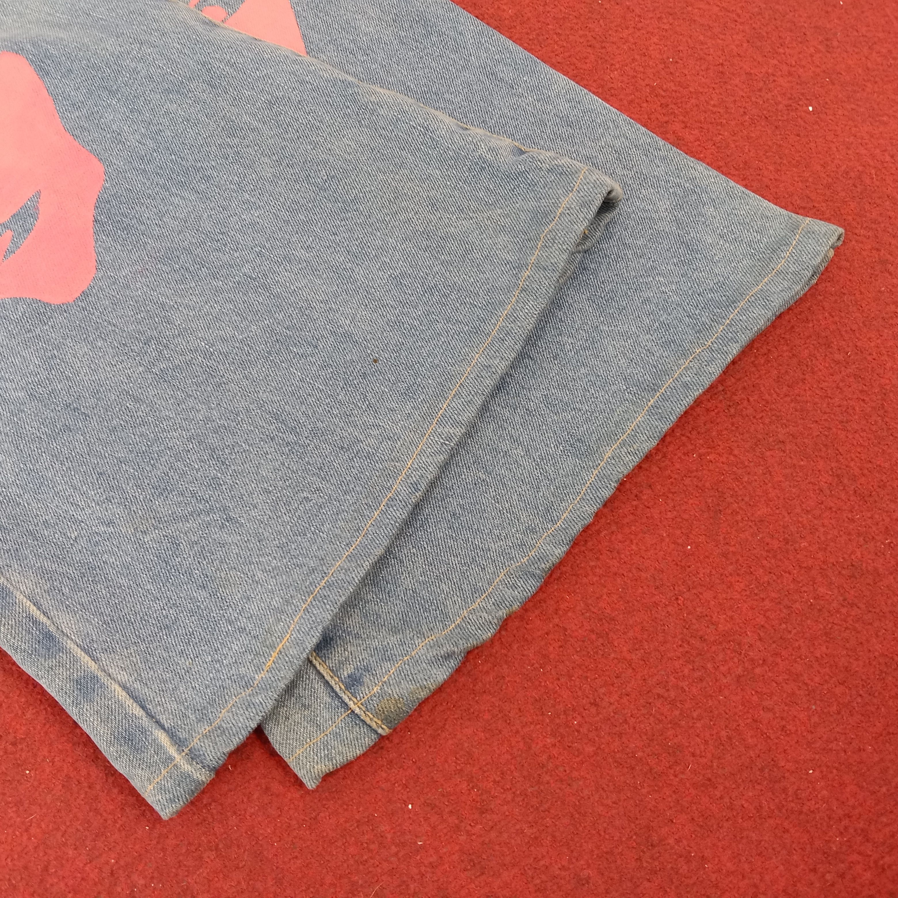Hysteric Glamour Hysteric Glamour Japanese Brand Streetwear Custom Art Jeans Size 31" - 13 Thumbnail