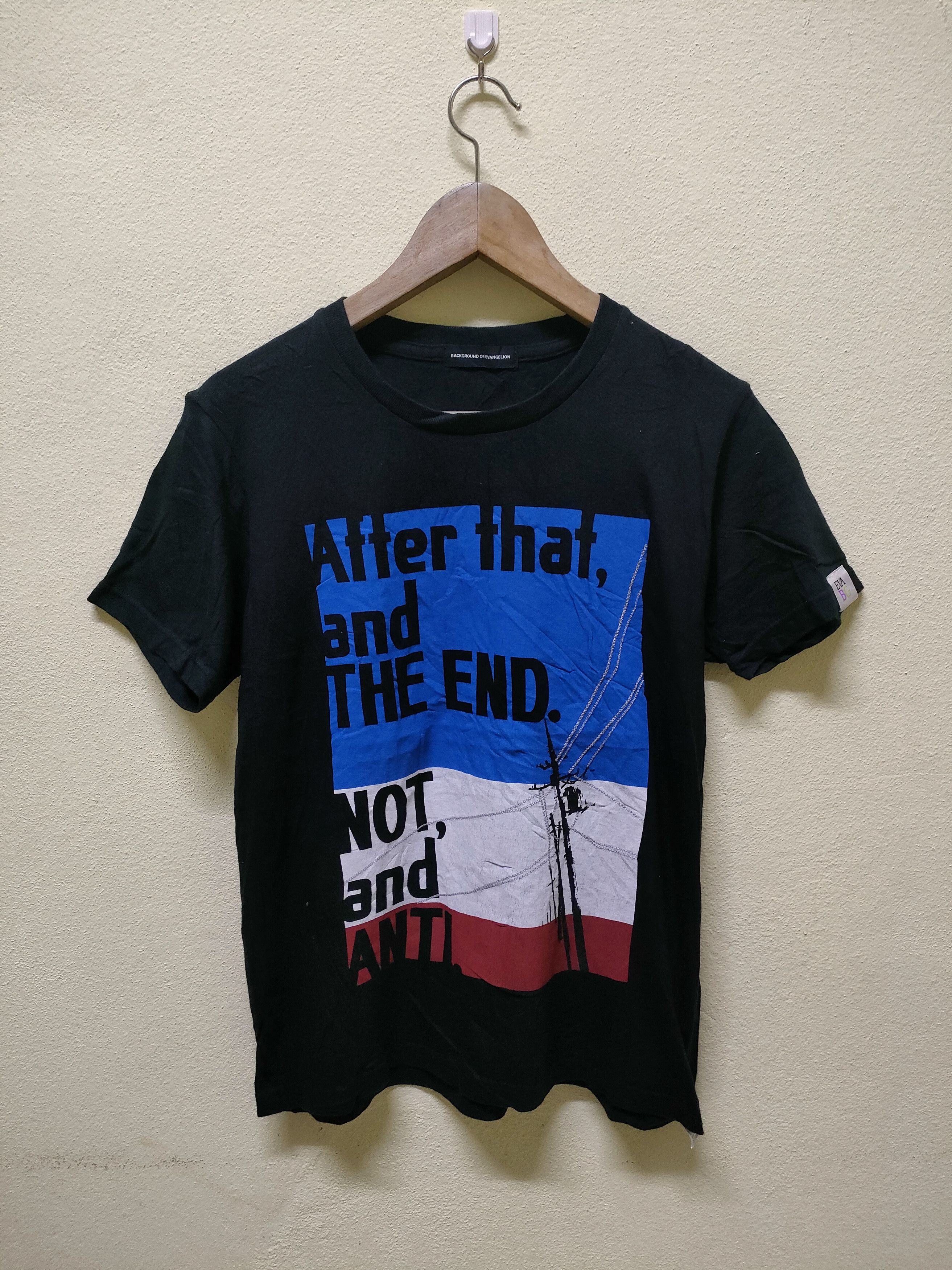 Cartoon Network × Japanese Brand Background Of Evangelion T-shirt Size US M / EU 48-50 / 2 - 1 Thumbnail