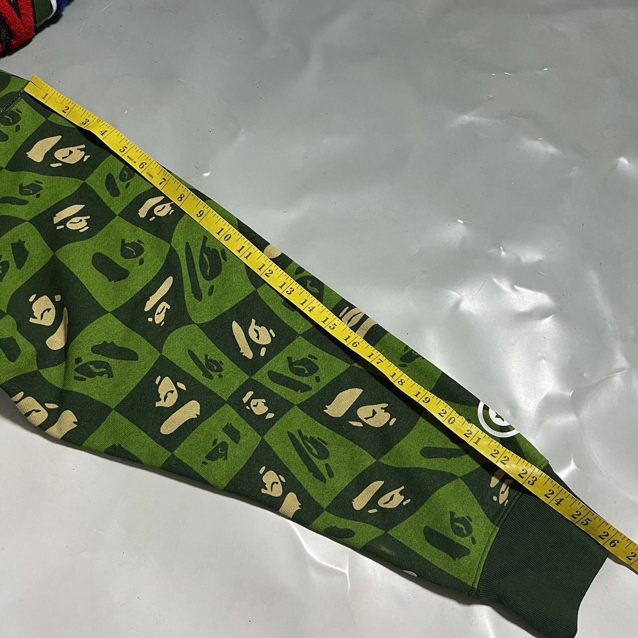 Bape Distortion Shark Relaxed Fit Full Zip Hoodie Size US XL / EU 56 / 4 - 10 Thumbnail