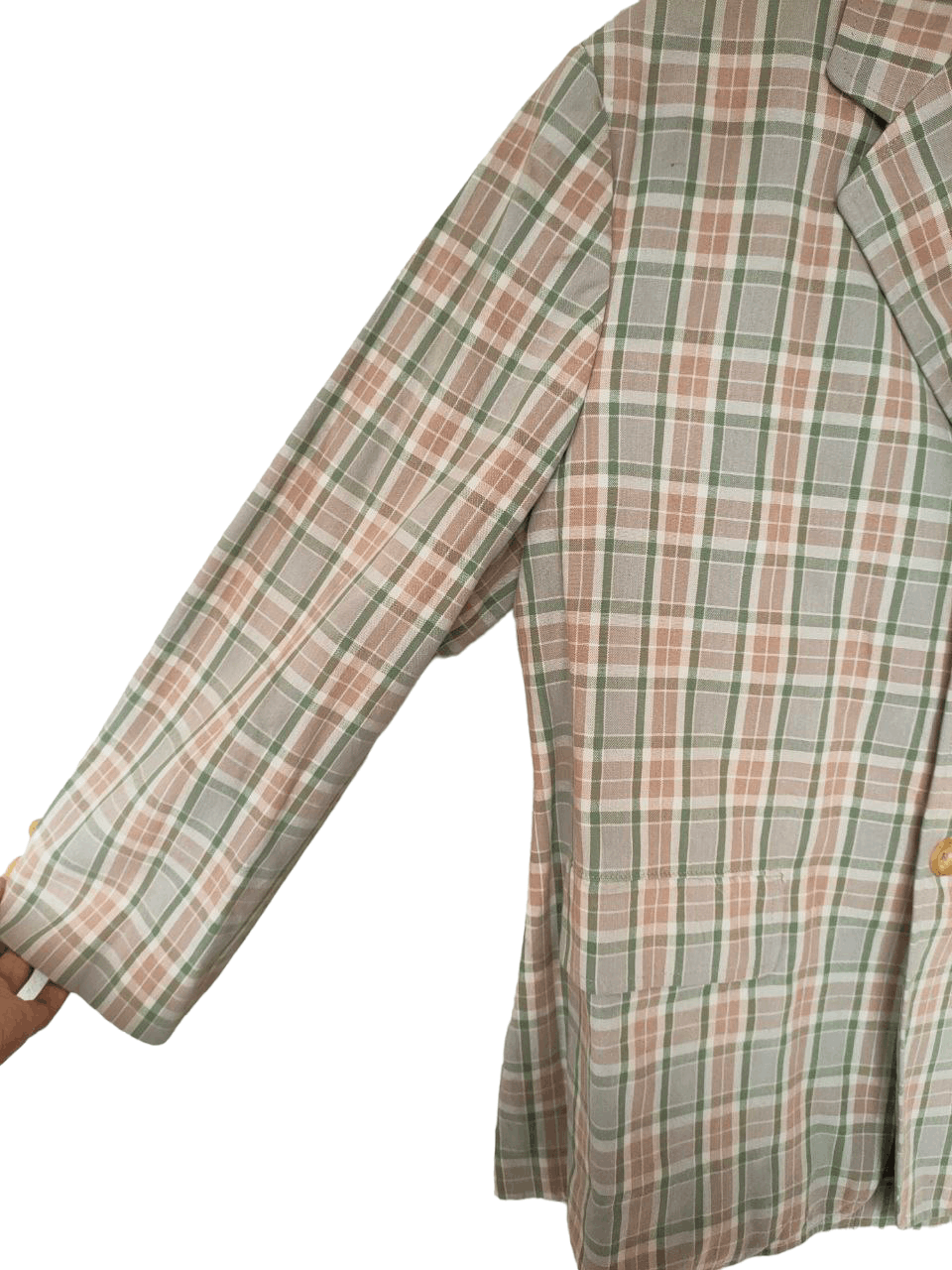 Yohji Yamamoto SAMPLE Yohji Yamamoto Checkered Blazer Size US M / EU 48-50 / 2 - 6 Thumbnail