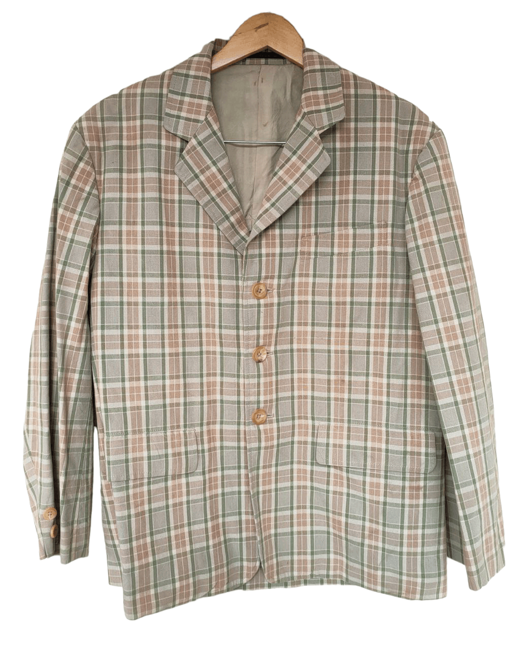 Yohji Yamamoto SAMPLE Yohji Yamamoto Checkered Blazer Size US M / EU 48-50 / 2 - 3 Thumbnail