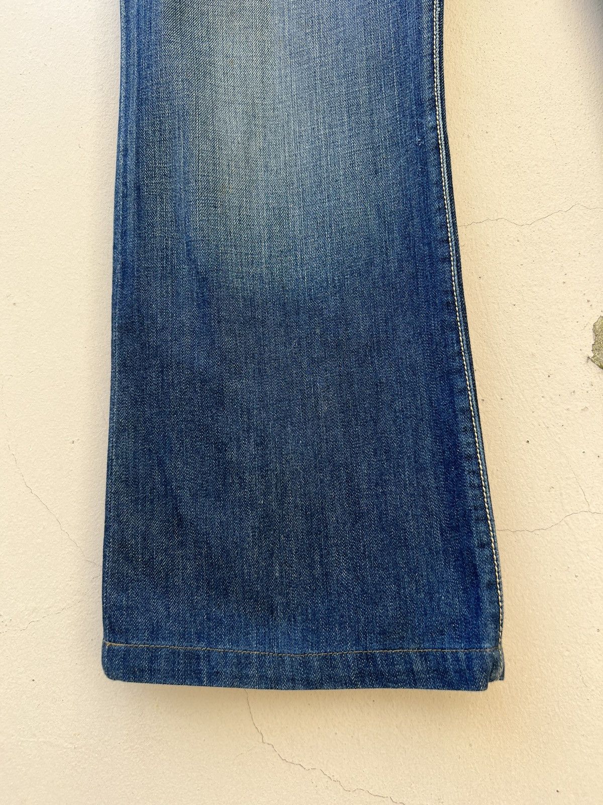 Robins Jeans Vintage ROBINS JEAN Usa Distress Denim Navajo Flare Jeans Size US 31 - 11 Thumbnail