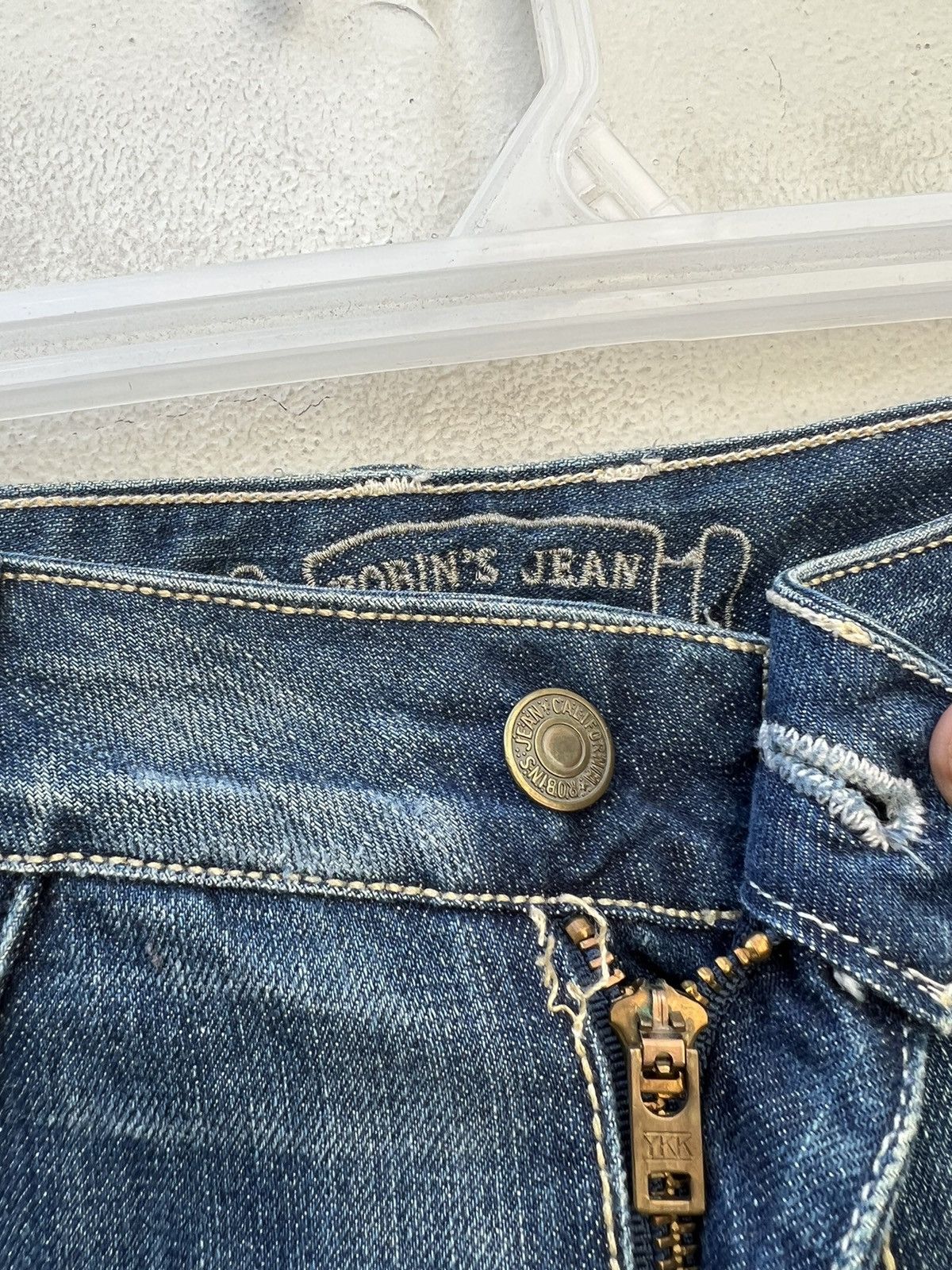 Robins Jeans Vintage ROBINS JEAN Usa Distress Denim Navajo Flare Jeans Size US 31 - 7 Thumbnail