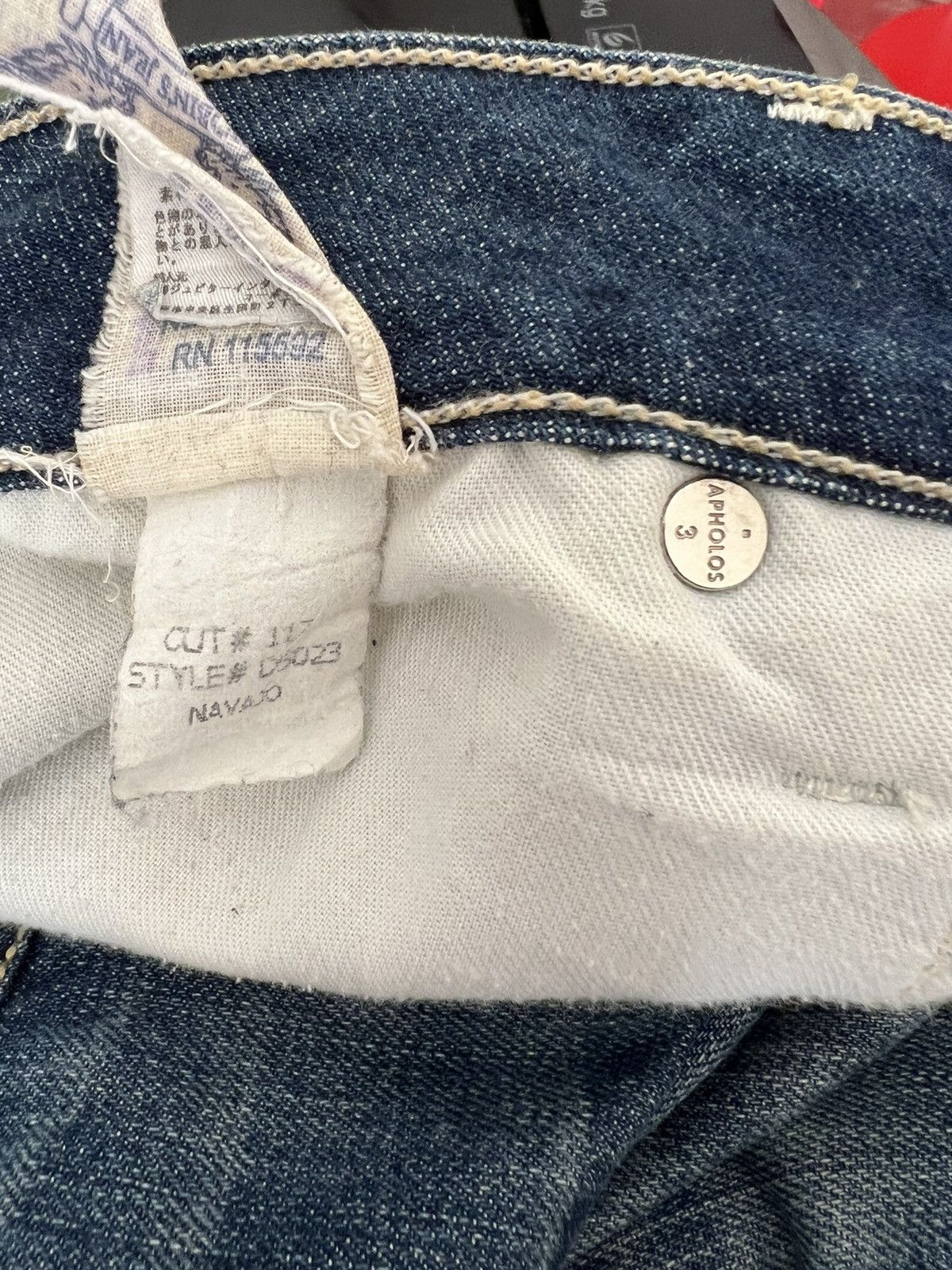 Robins Jeans Vintage ROBINS JEAN Usa Distress Denim Navajo Flare Jeans Size US 31 - 25 Thumbnail