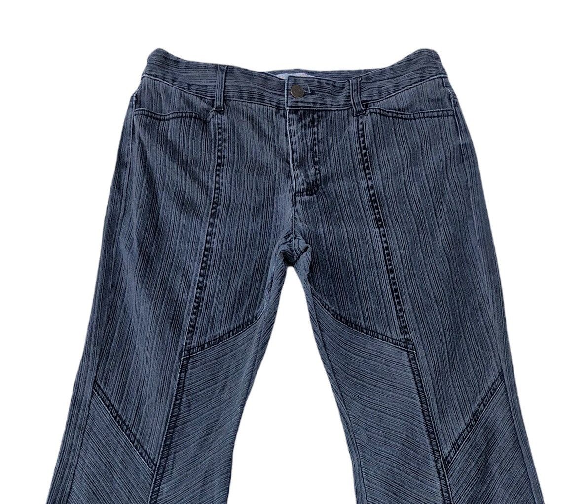 20471120 🔥Japanese Elle Stripes Flare Jeans🔥 Size US 29 - 3 Thumbnail