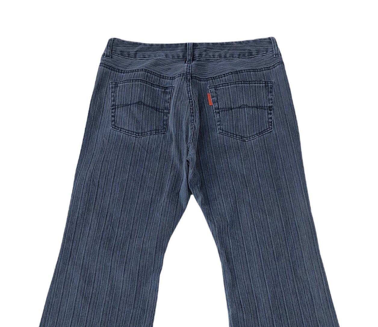 20471120 🔥Japanese Elle Stripes Flare Jeans🔥 Size US 29 - 5 Thumbnail