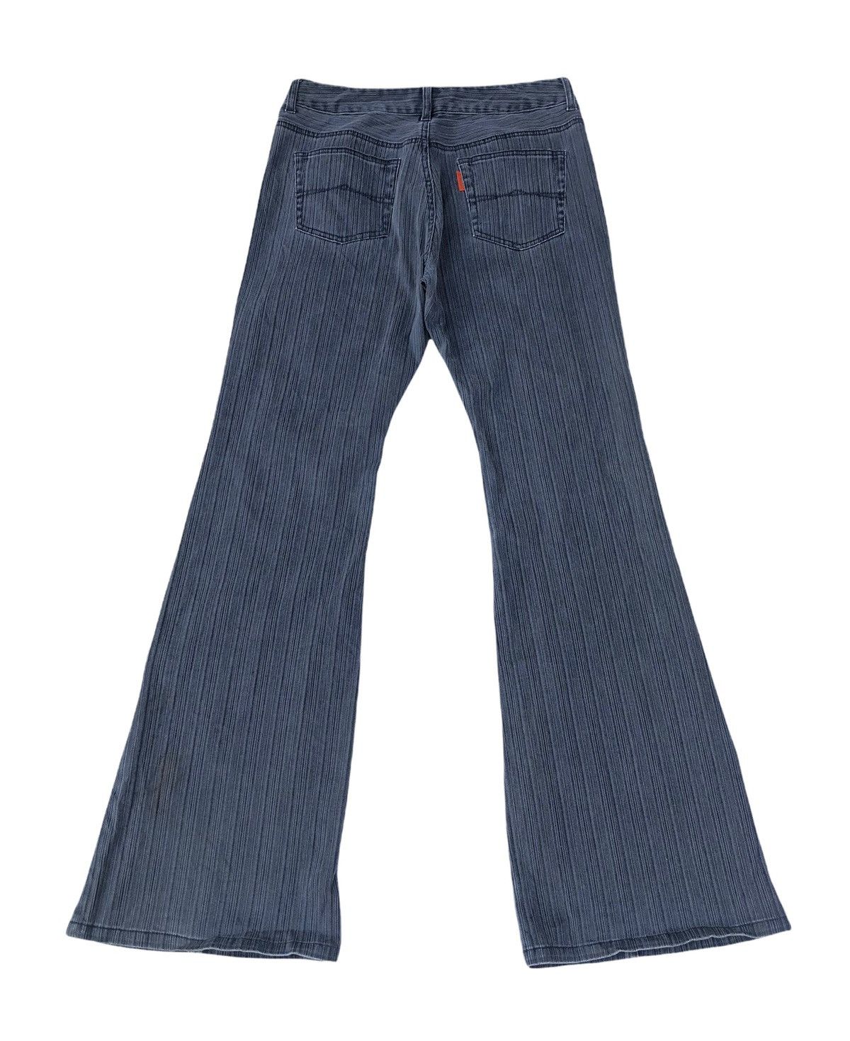 20471120 🔥Japanese Elle Stripes Flare Jeans🔥 Size US 29 - 2 Thumbnail