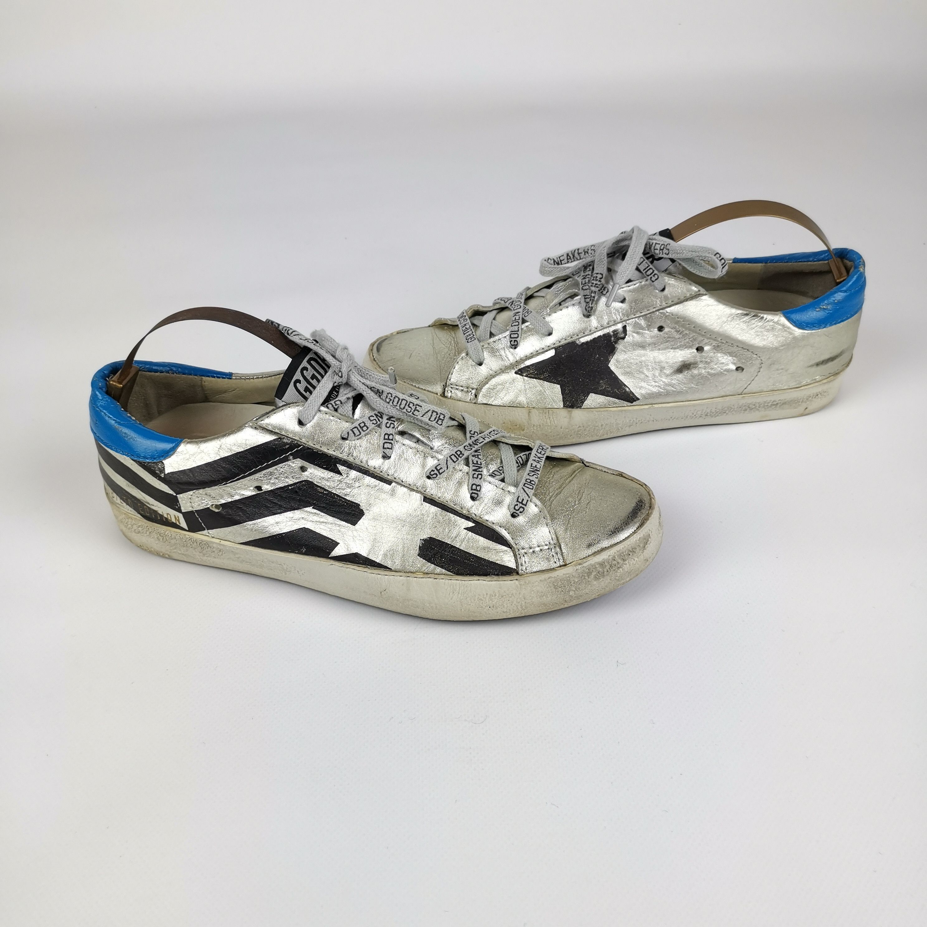 Golden Goose Golden goose DB Limited edition zebra striped shoes Size US 7 / EU 40 - 6 Thumbnail
