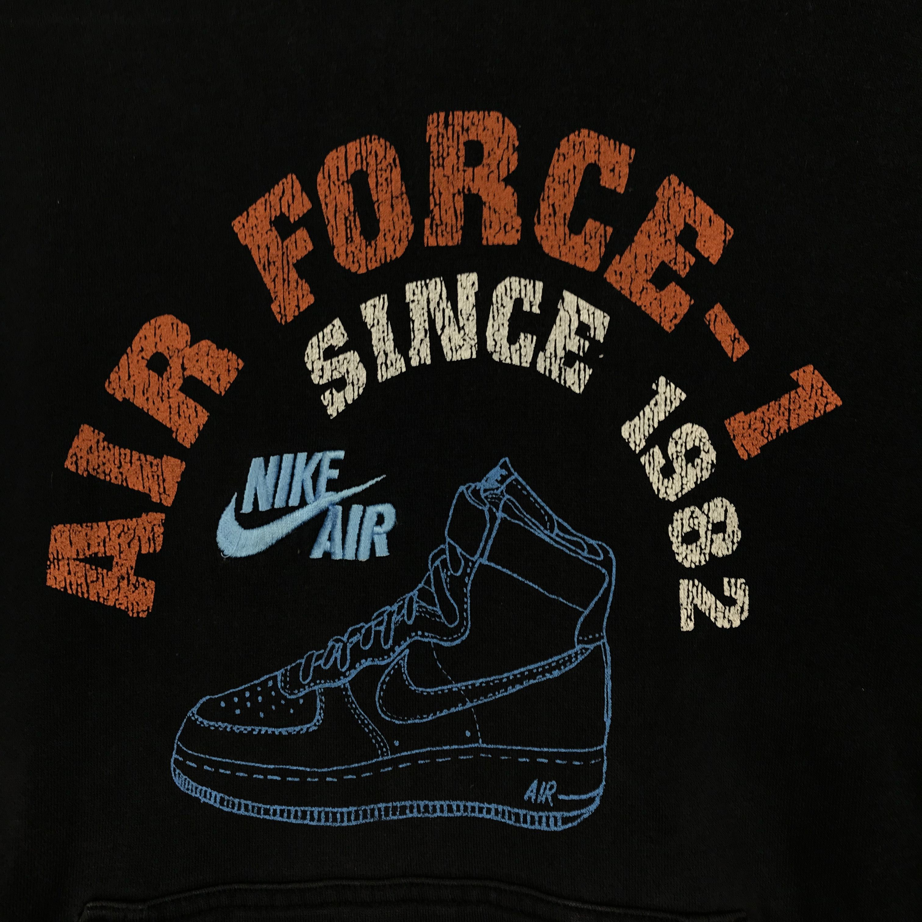 Nike Vintage Nike Air Force 1 Hoodie Size US M / EU 48-50 / 2 - 3 Thumbnail