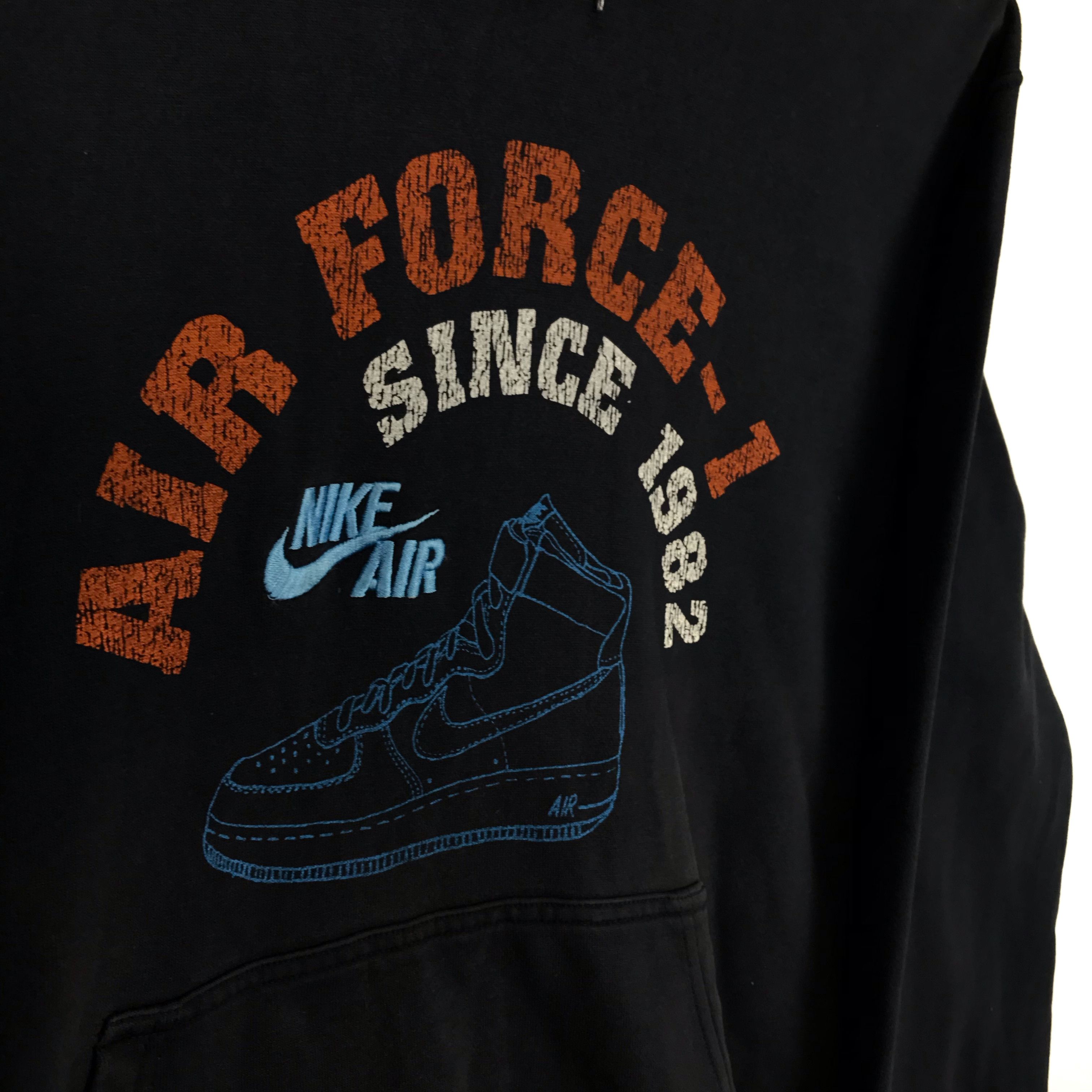 Nike Vintage Nike Air Force 1 Hoodie Size US M / EU 48-50 / 2 - 4 Thumbnail
