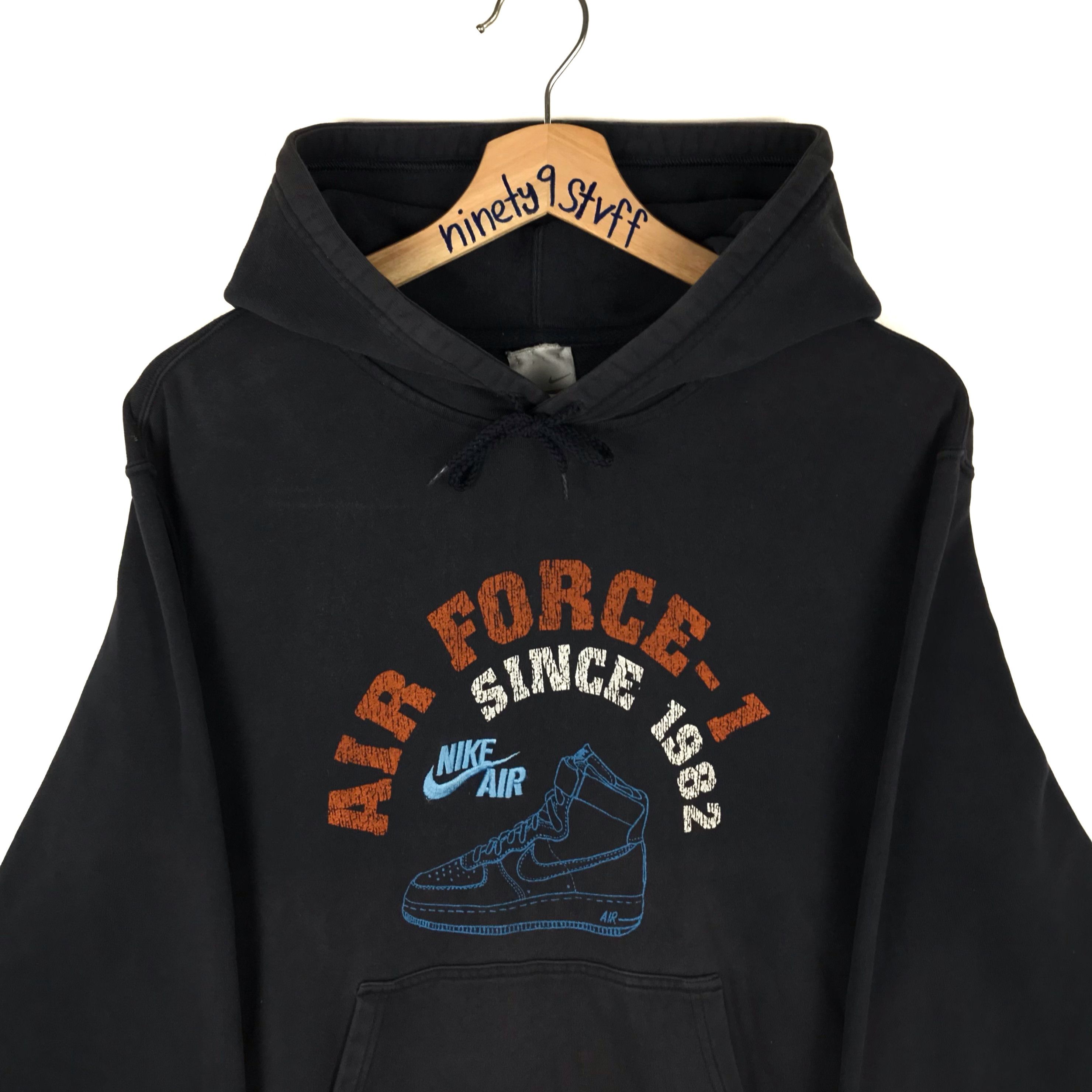 Nike Vintage Nike Air Force 1 Hoodie Size US M / EU 48-50 / 2 - 2 Thumbnail
